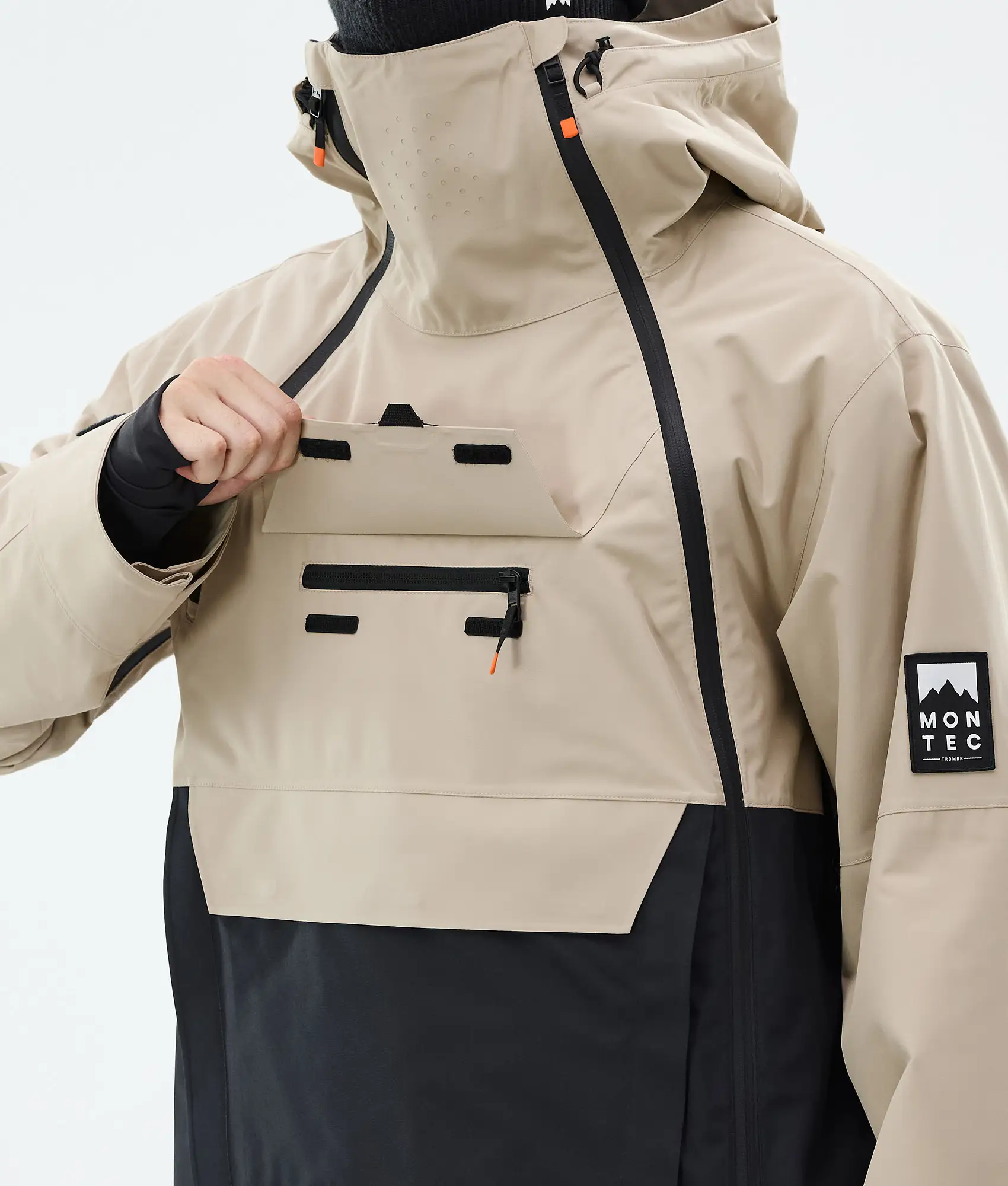 Doom Ski Jacket Men Sand/Black