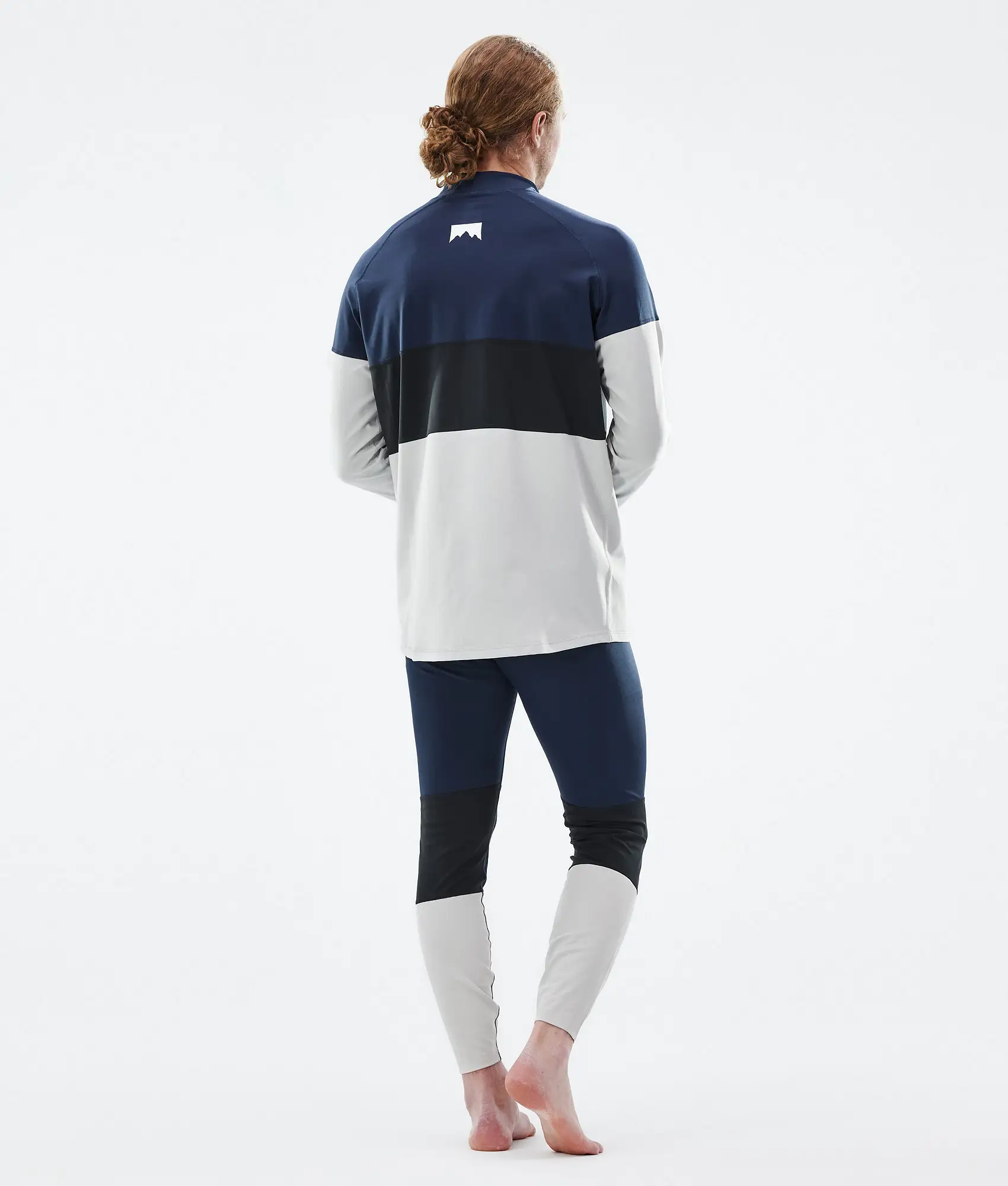 Alpha Base Layer Top Men Dark Blue/Black/Light Grey