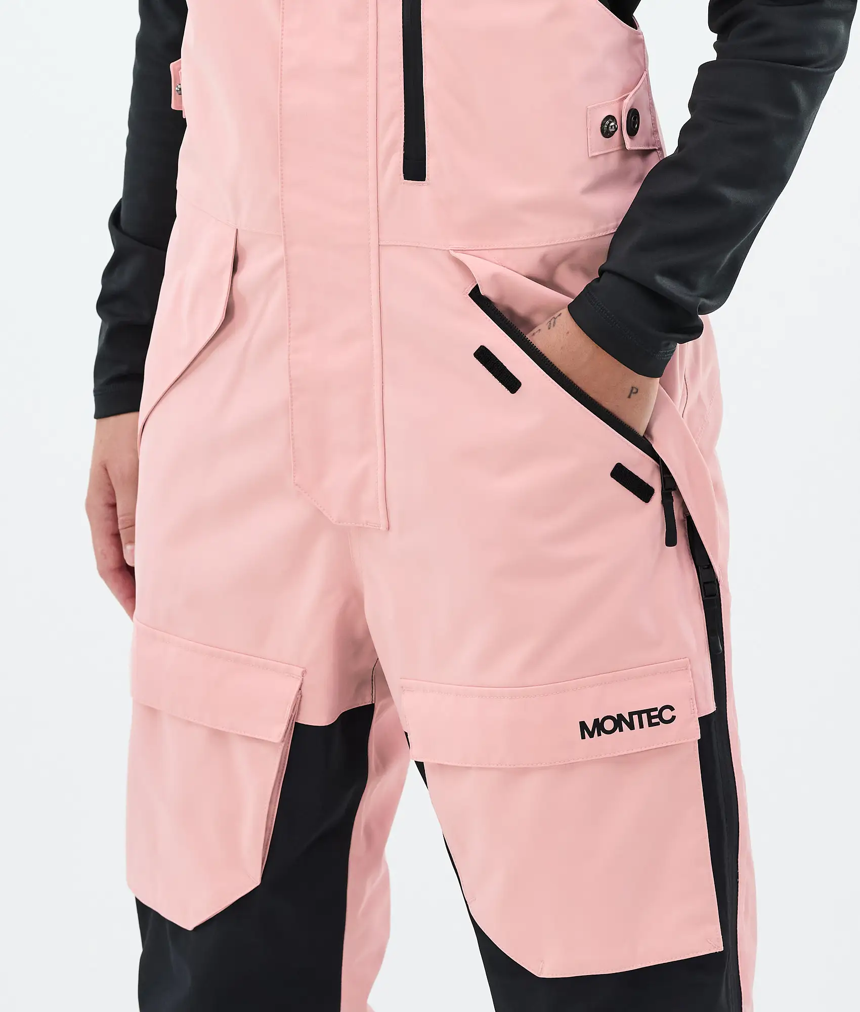 Fawk W Snowboard Pants Women Soft Pink/ Black Renewed