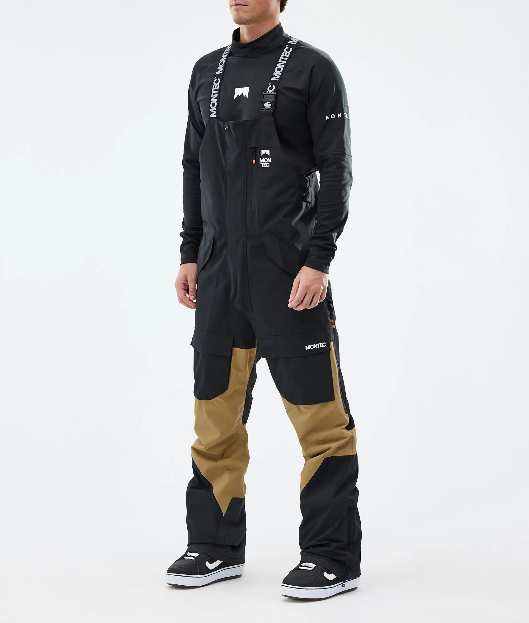 Fawk Snowboard Pants Men Black/Gold