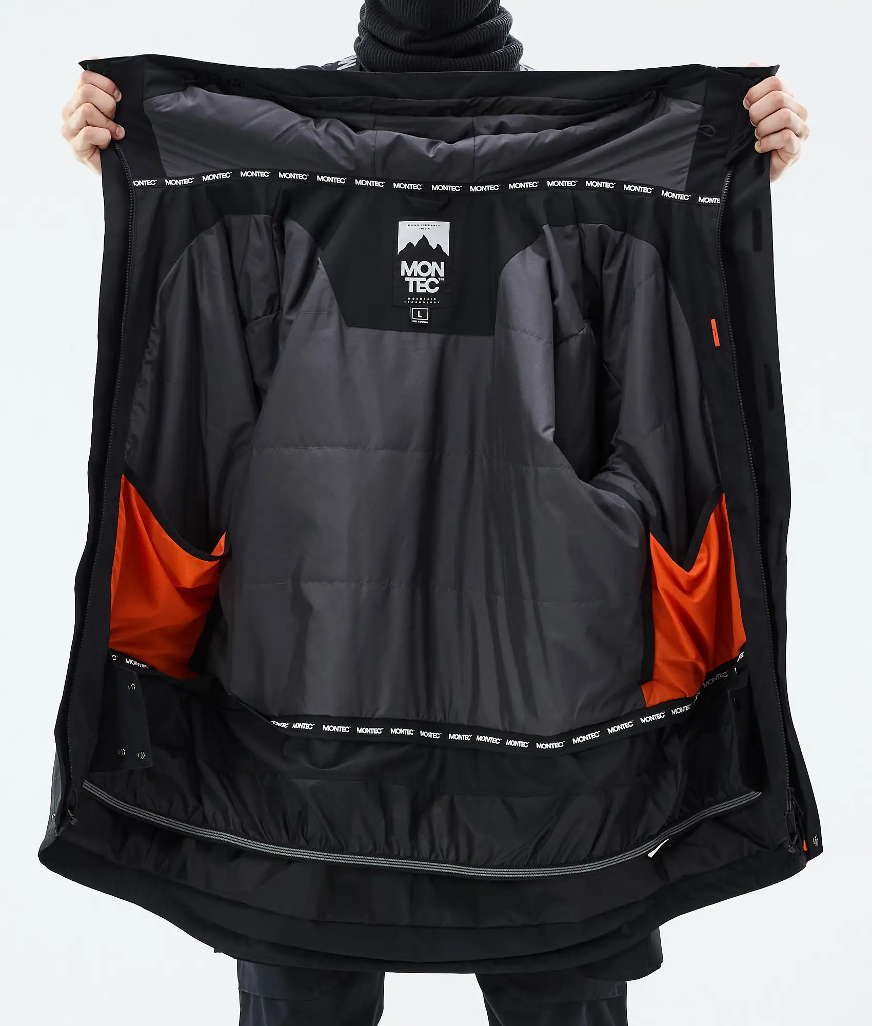 Fawk Snowboard Jacket Men Black