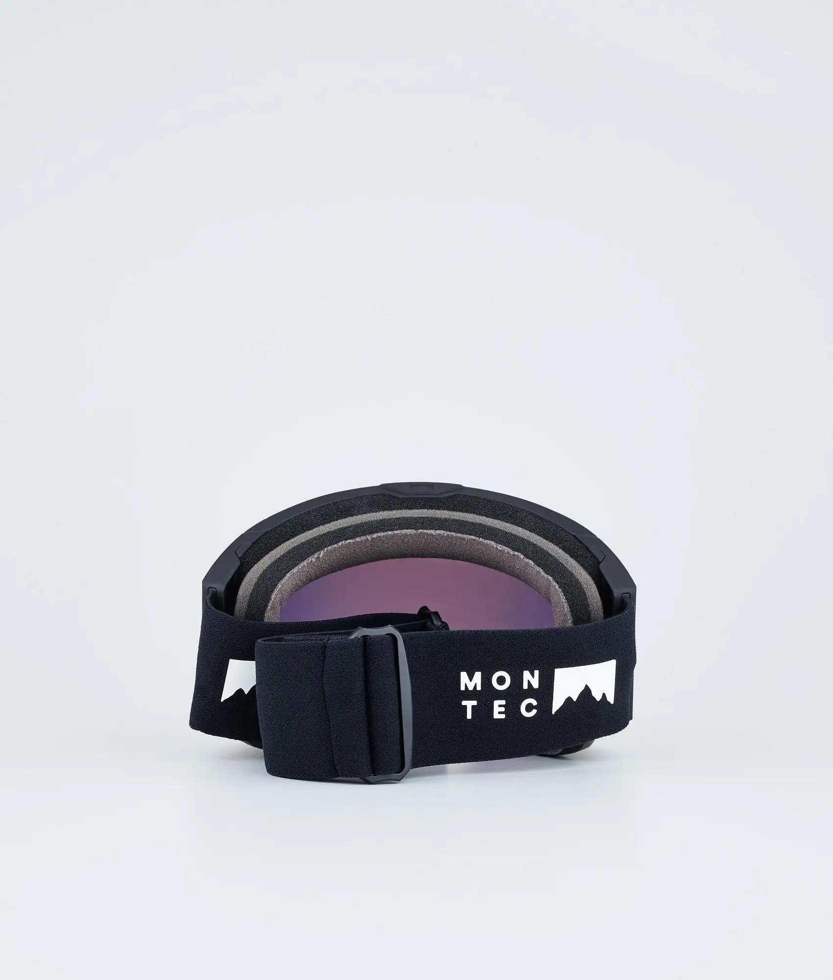 Scope Ski Goggles Black W/Black Ruby Red Mirror