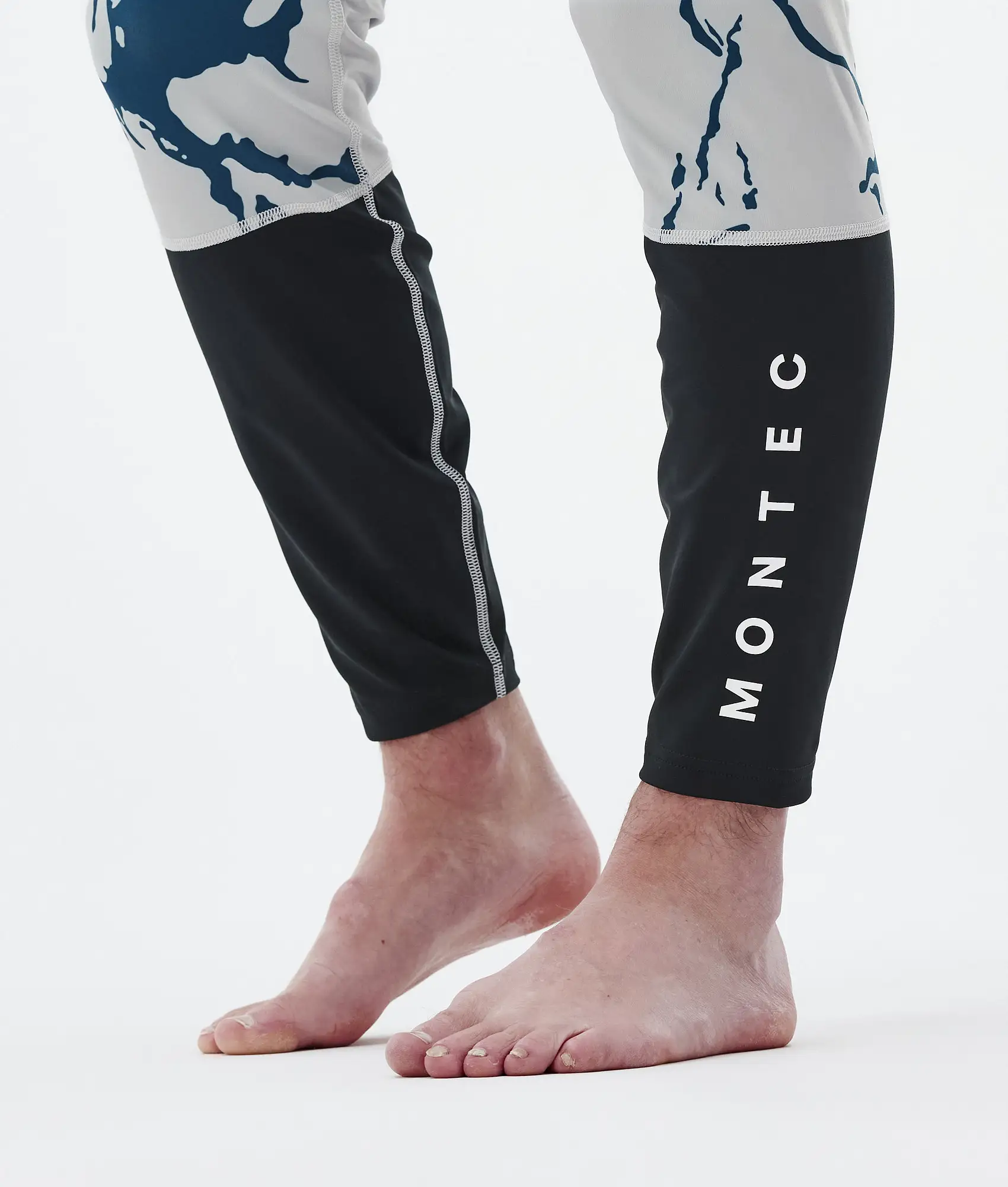 Alpha Base Layer Pant Men Ice/Black