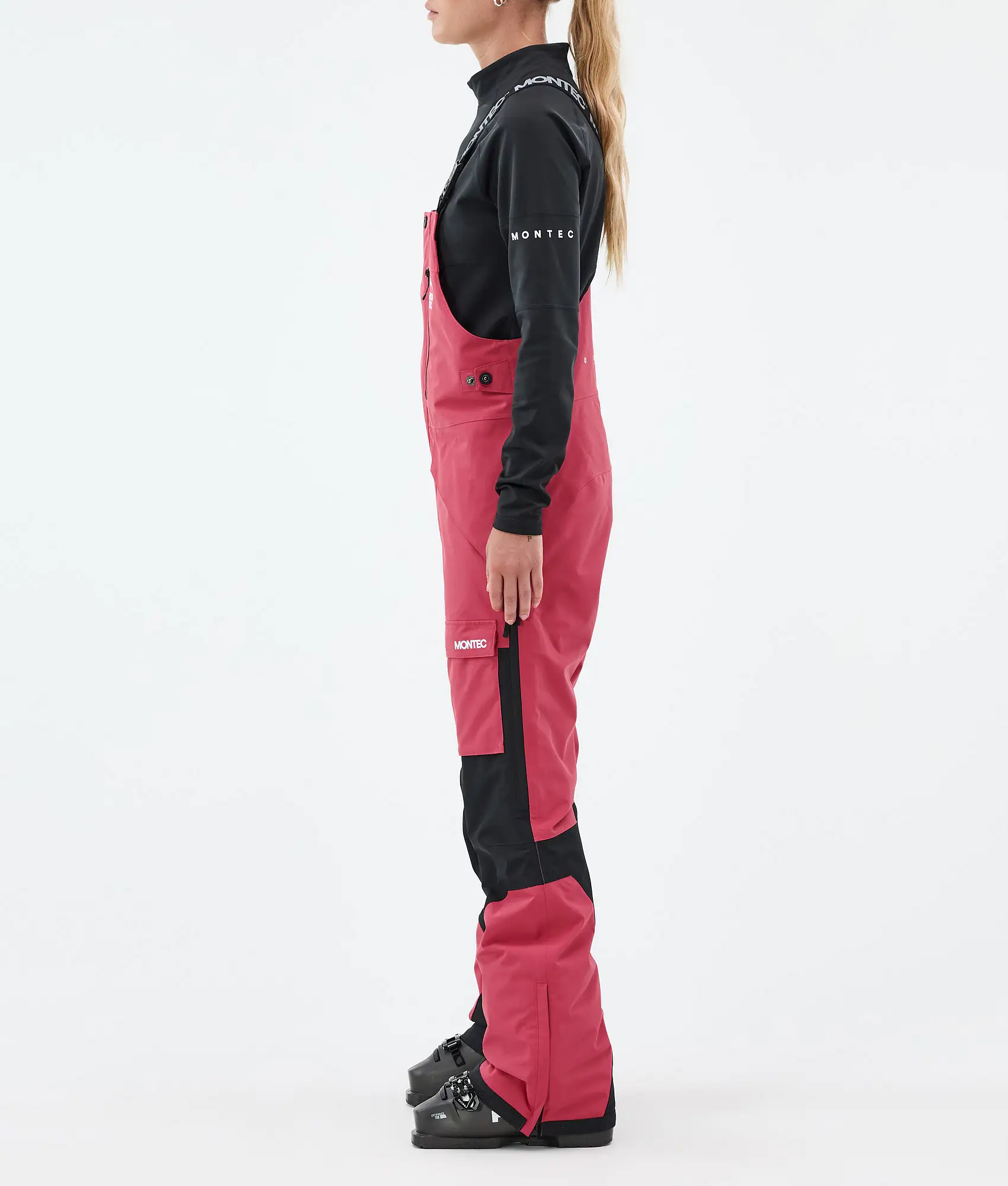 Fawk W Ski Pants Women Light Red/Black
