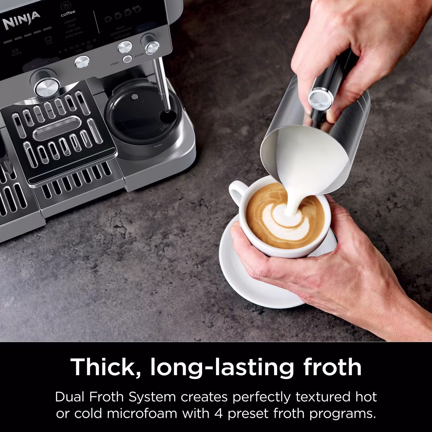 Ninja Luxe Café Premier Espresso Machine ES601UKGM