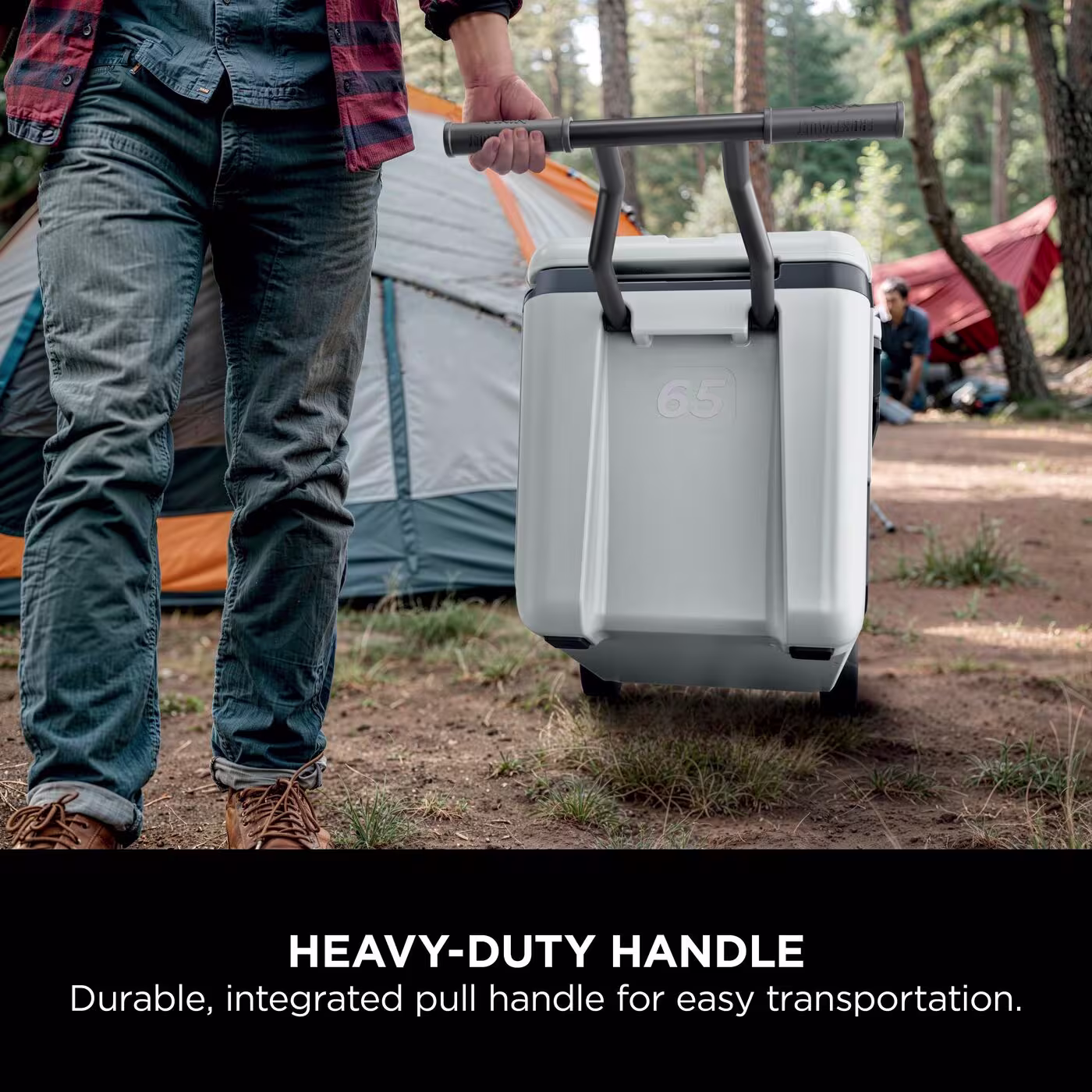 Ninja FrostVault 65QT/61L Wheeled Cooler with Dry Zone, Cloud White FB265EUUKWH