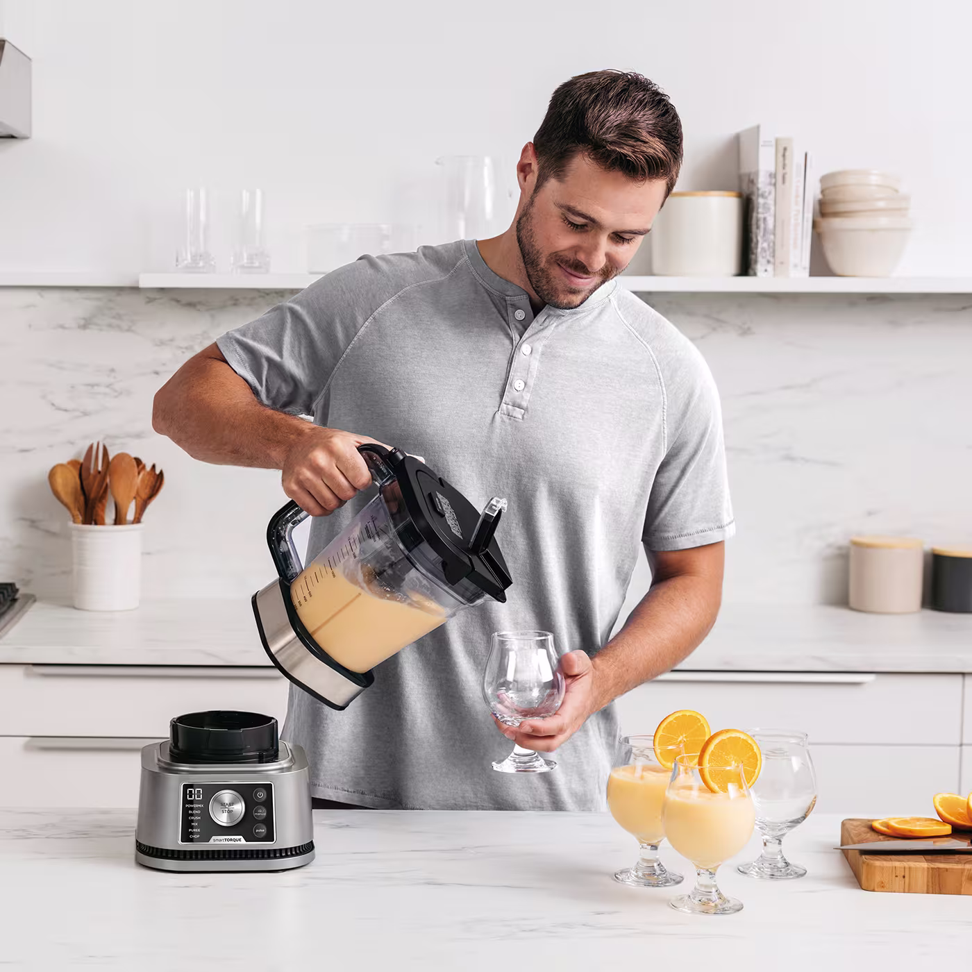 Ninja Foodi Power Nutri Blender 3-in-1 with Smart Torque & Auto-iQ 1200W - CB350UK