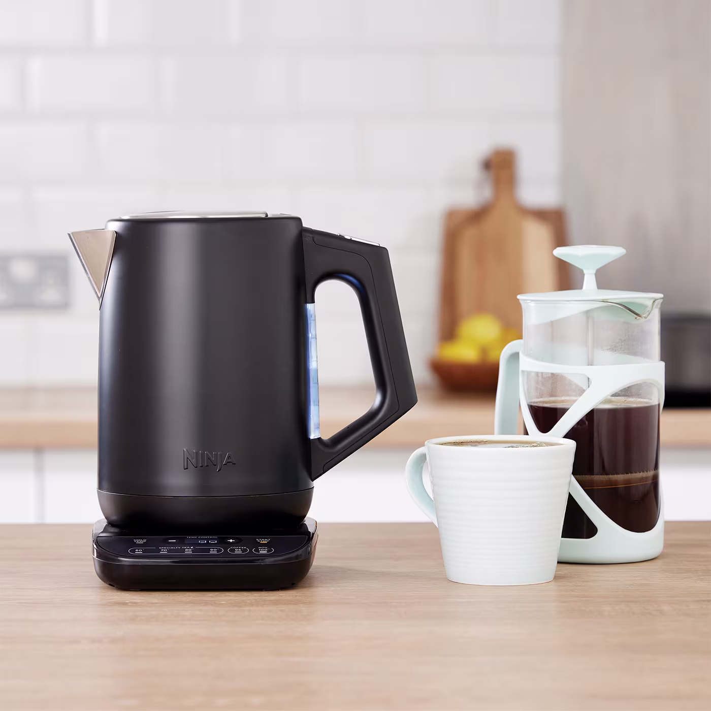 Ninja Black Perfect Temperature Kettle, Rapid Boil – KT200UK