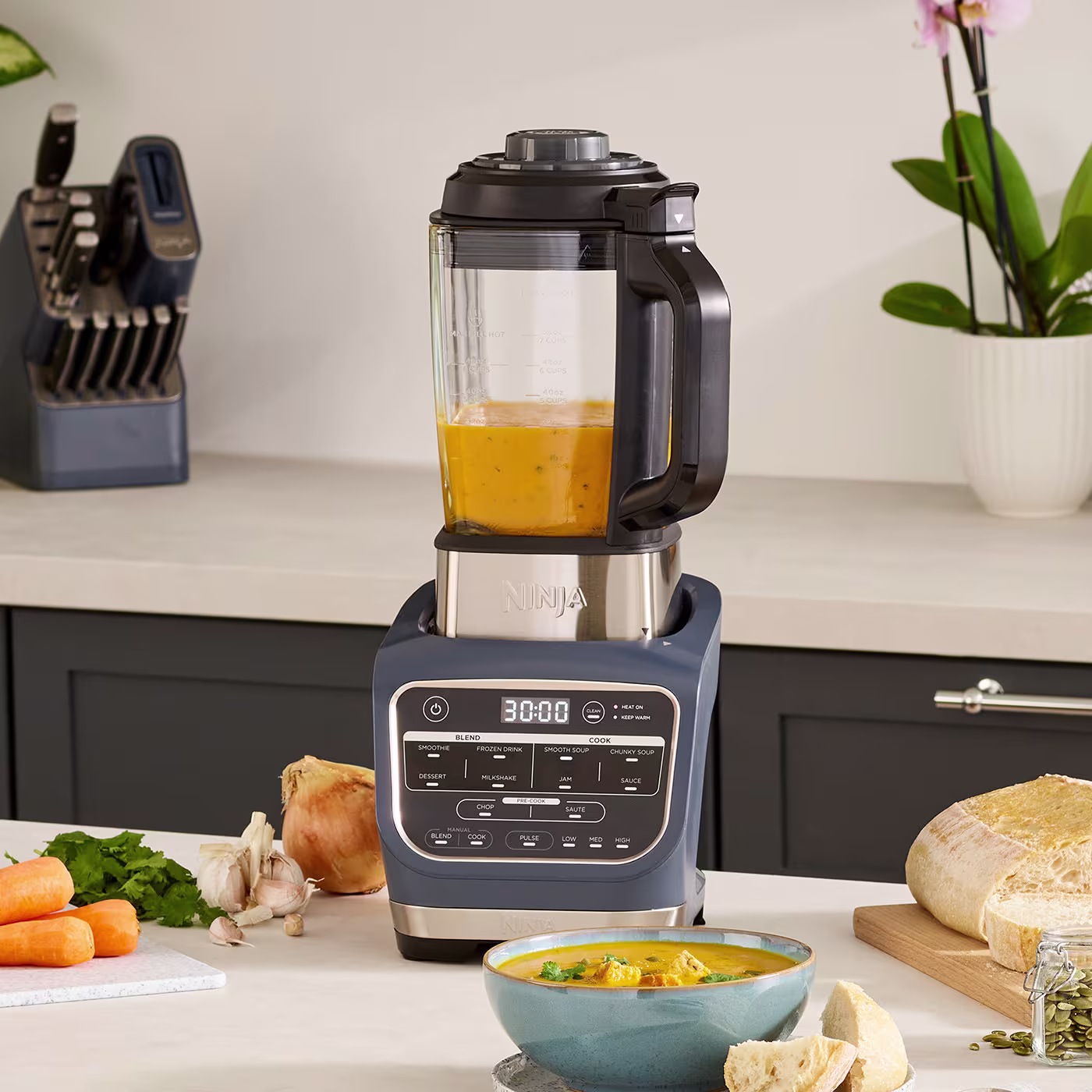Ninja Foodi Blender & Soup Maker - Cyber Space HB150UKCYD