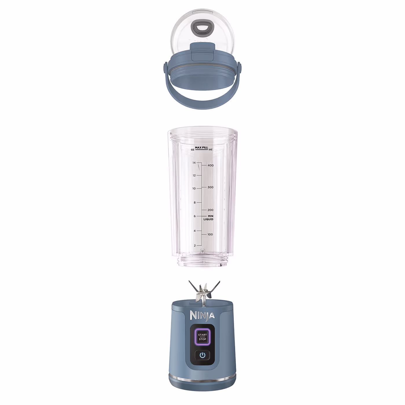 Ninja Blast Cordless Portable Blender – Denim Blue [BC151UKNV]