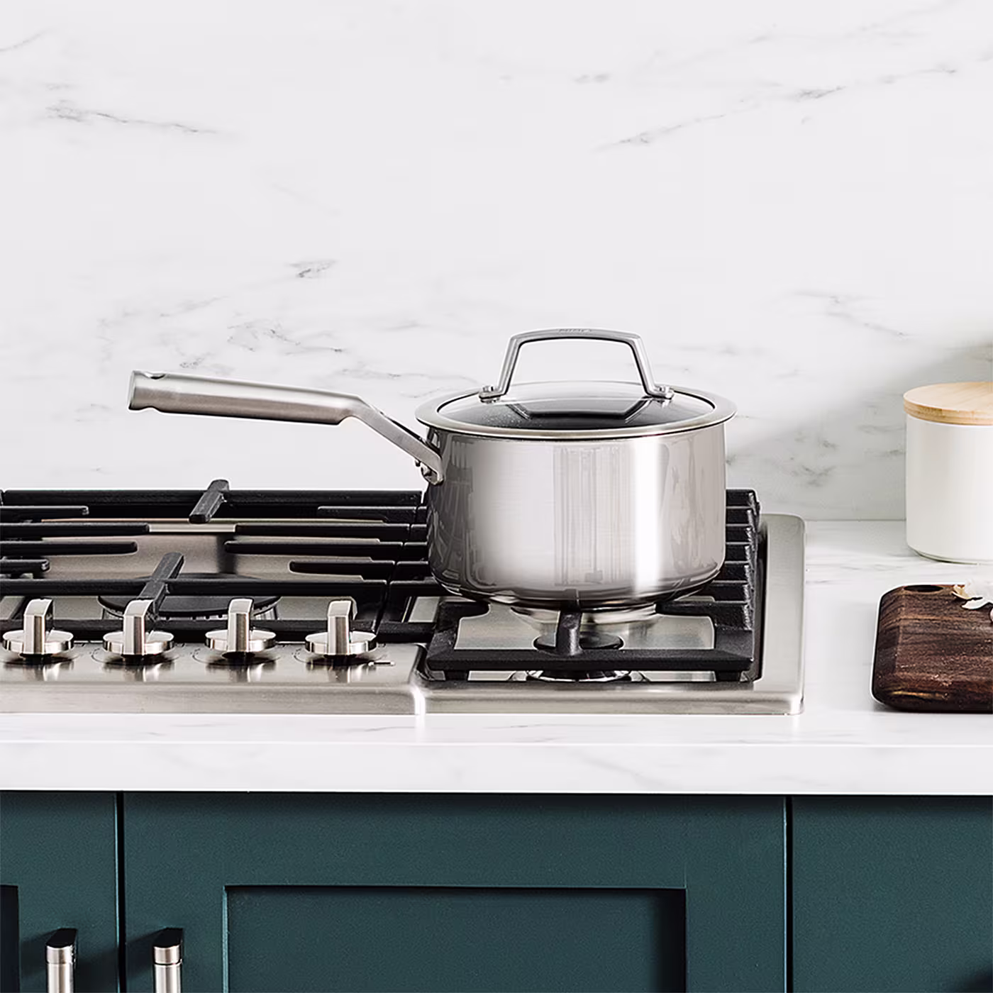 Ninja ZEROSTICK Stainless Steel 3-Piece Pan Set - C63000UK