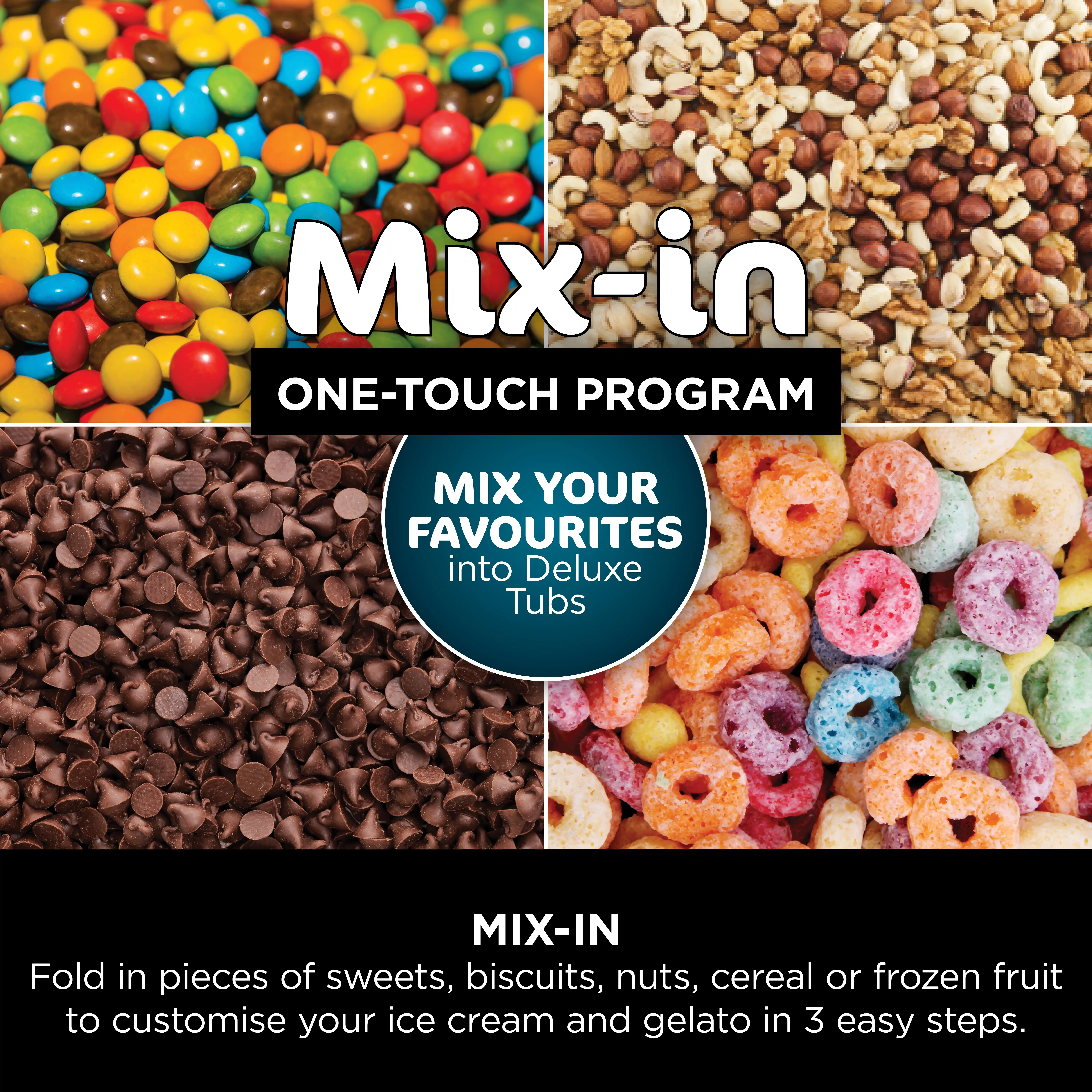 Ninja CREAMi Deluxe 10-in-1 Ice Cream and Frozen Drink Maker (4 Tub Bundle)