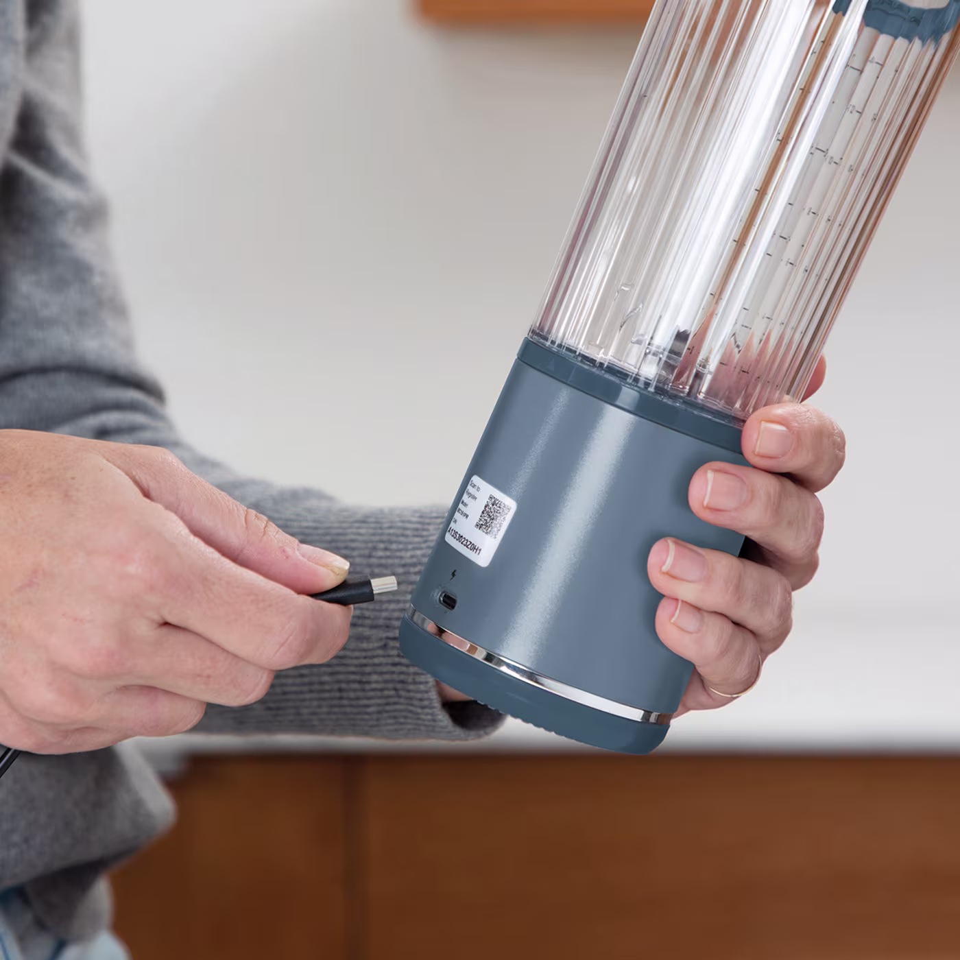 Ninja Blast Cordless Portable Blender – Denim Blue [BC151UKNV]