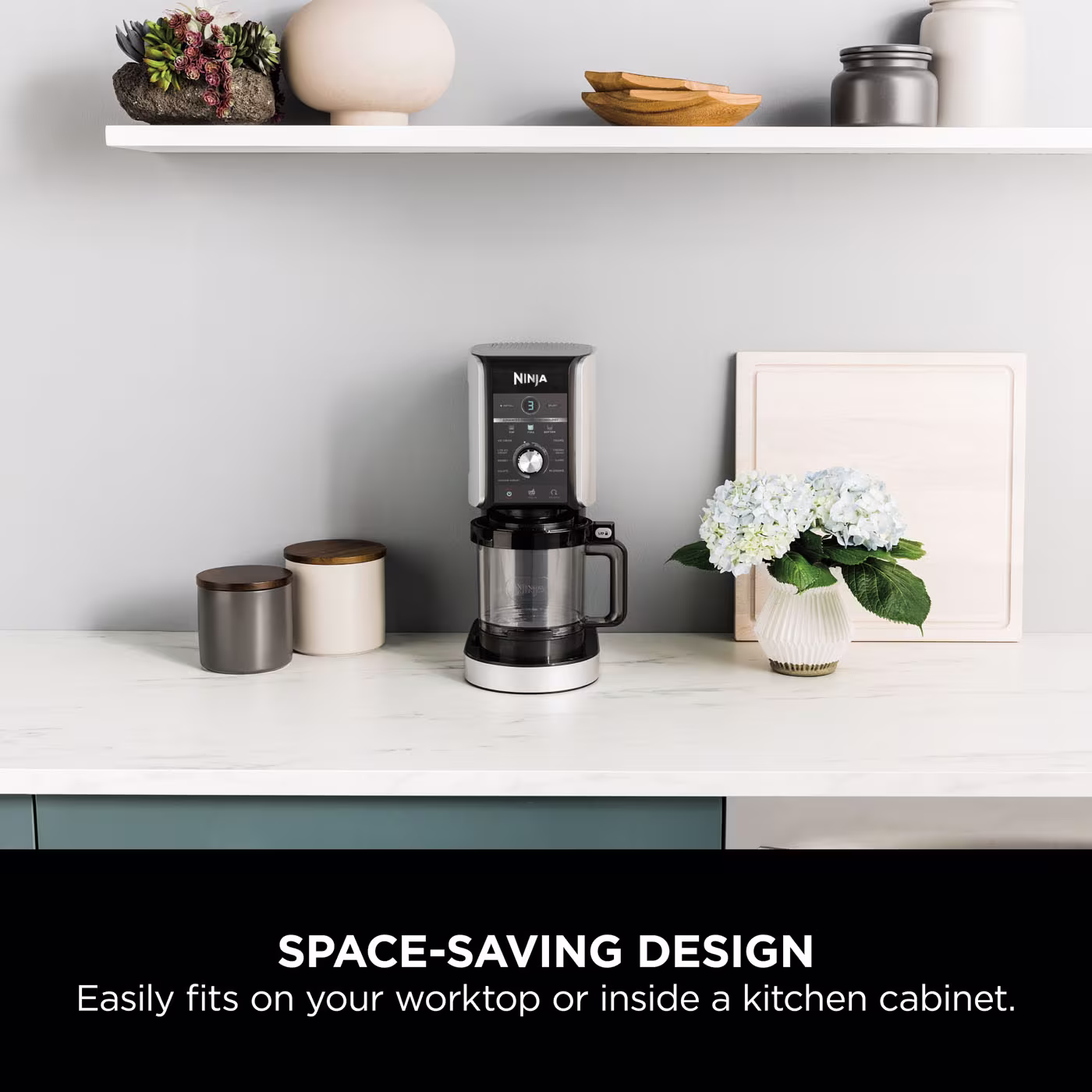 Ninja CREAMi Deluxe 10-in-1 Ice Cream and Frozen Drink Maker NC501UK