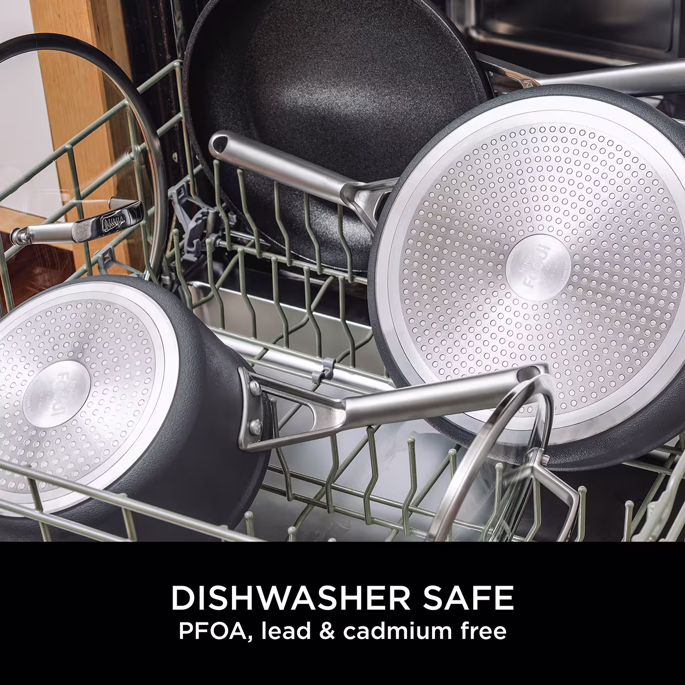 Ninja ZEROSTICK Stackable 2-Piece Frying Pan Set (20cm/26cm) – C52000UK