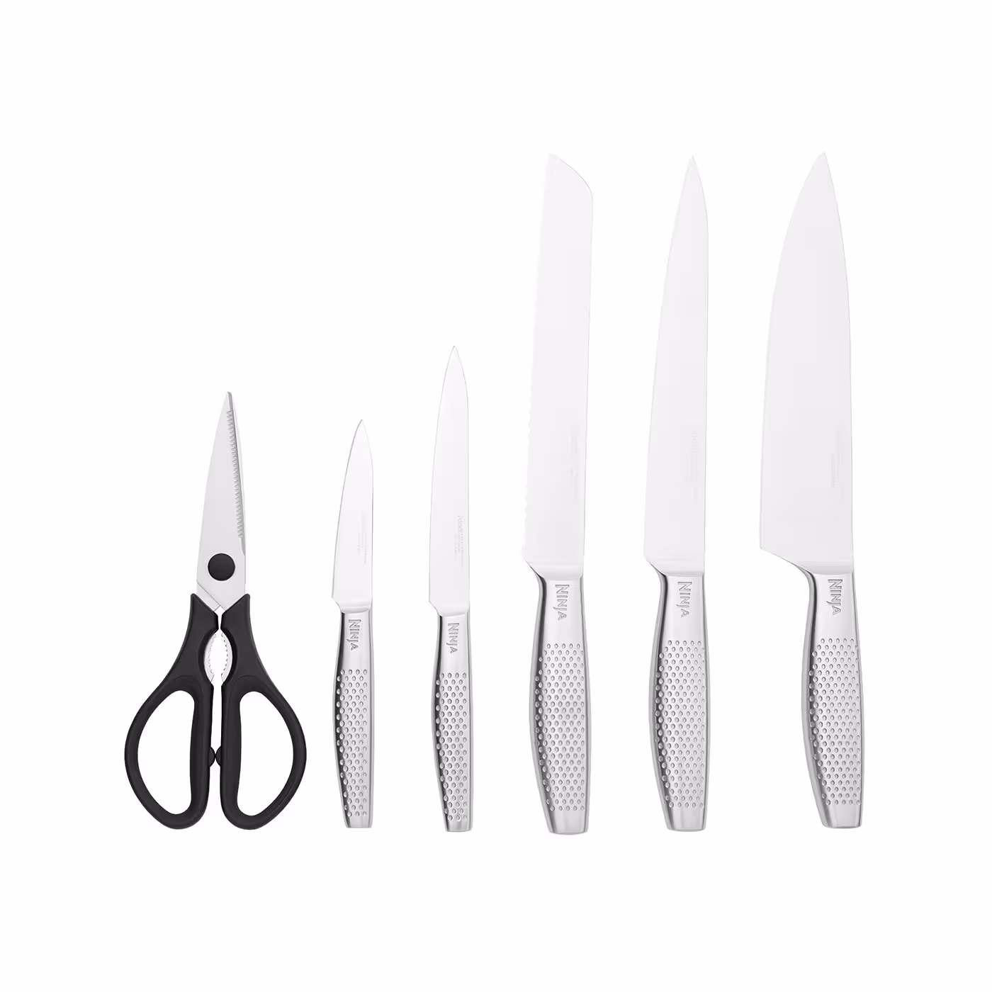 Ninja StaySharp Stainless 6-Piece Knife Set & Wood Block – K62006EUUK