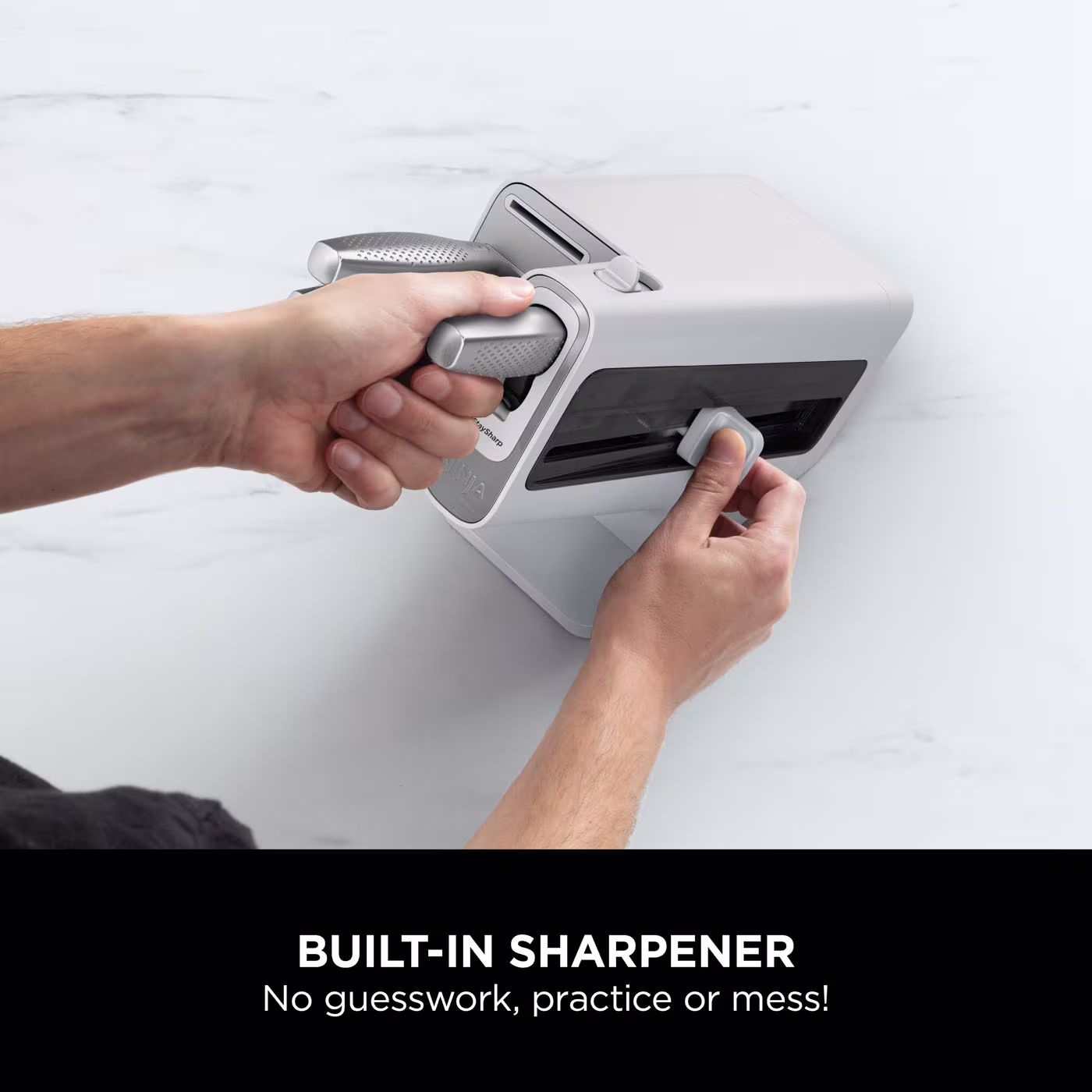 Ninja StaySharp Stainless 6-Piece Knife Set & White Block – K62006EUWH