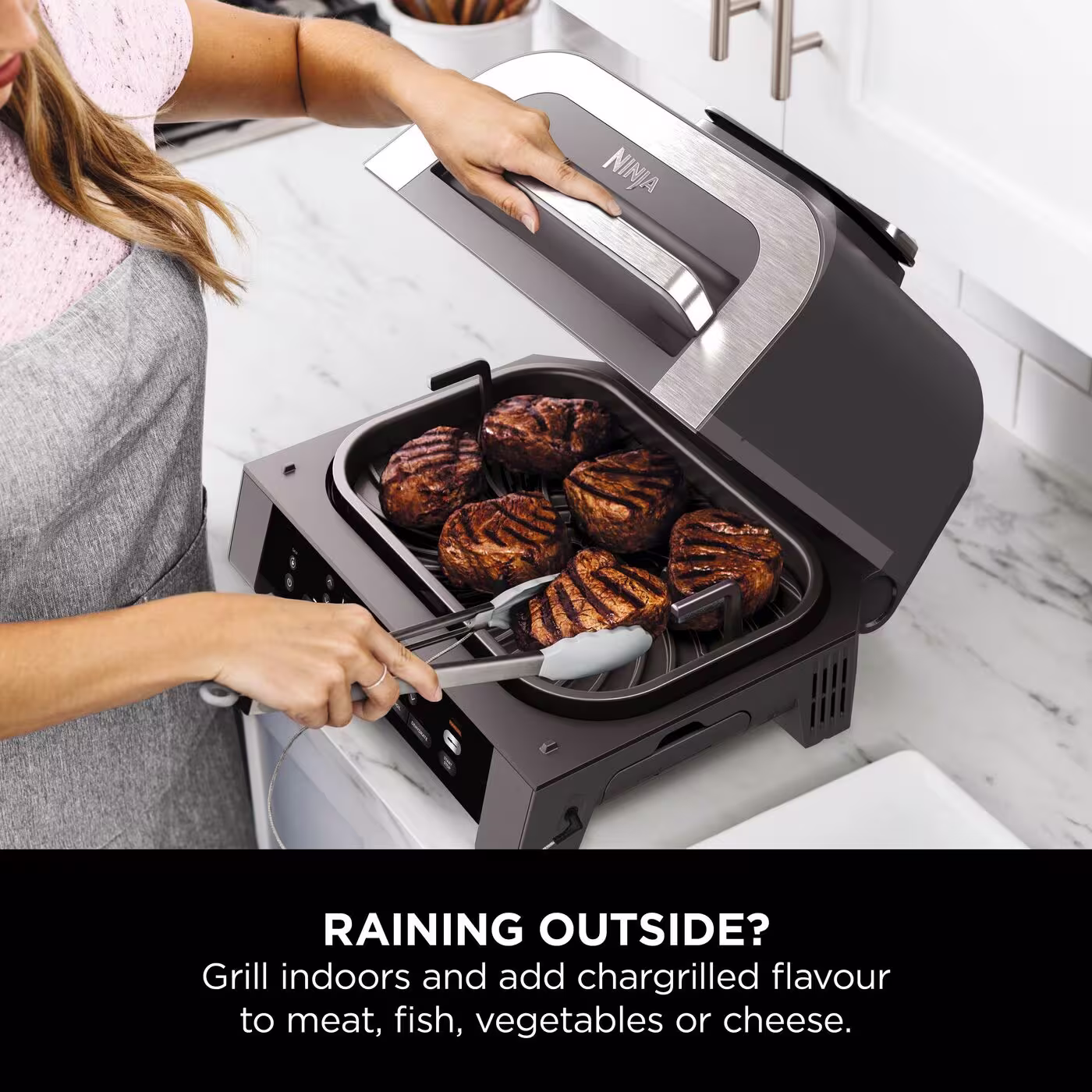 Ninja 6-in-1 MAX Grill & Air Fryer DG551UK