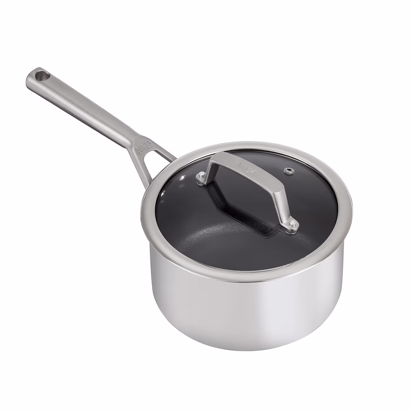 Ninja ZEROSTICK Stainless Steel 3-Piece Pan Set - C63000UK