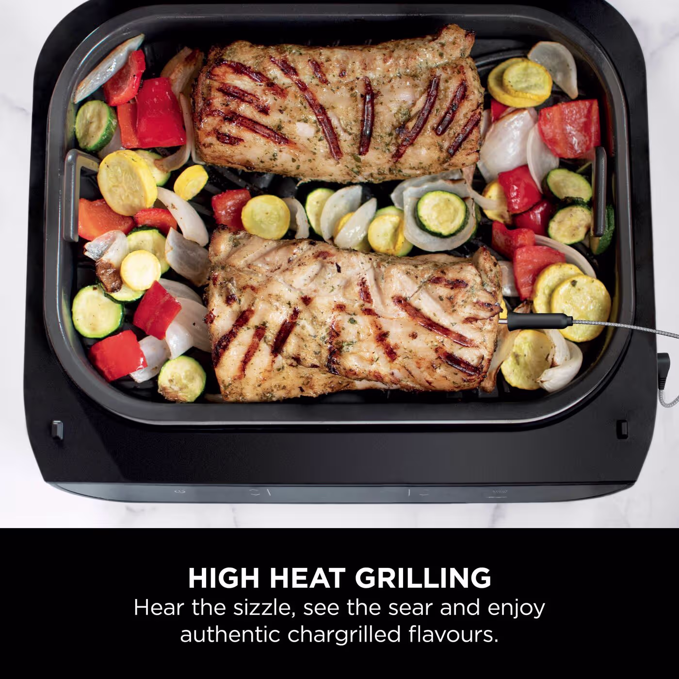 Ninja 6-in-1 MAX Grill & Air Fryer DG551UK