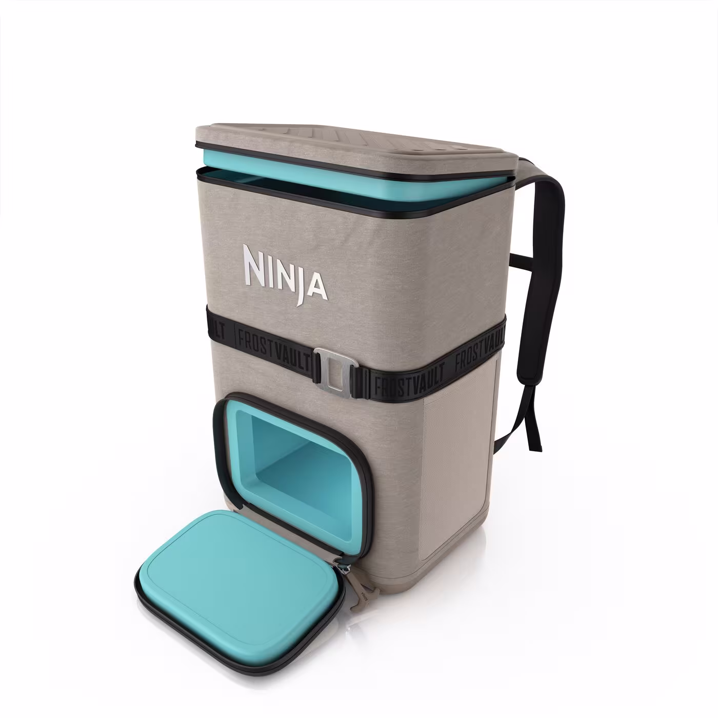 Ninja FrostVault Go 23 litre 36-can Backpack Soft Cooler - Birch Beige