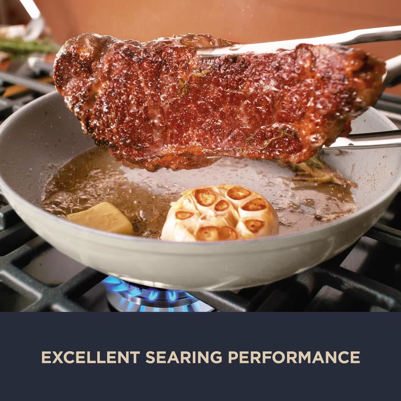 Ninja Ceramic Pro 26cm Sauté Pan – Stone