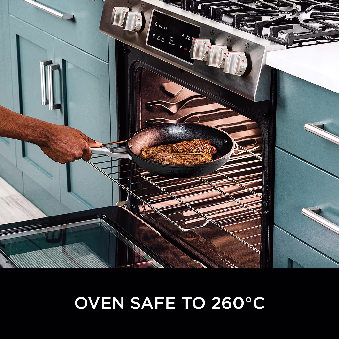 Ninja ZEROSTICK Stackable 2-Piece Frying Pan Set (20cm/26cm) – C52000UK