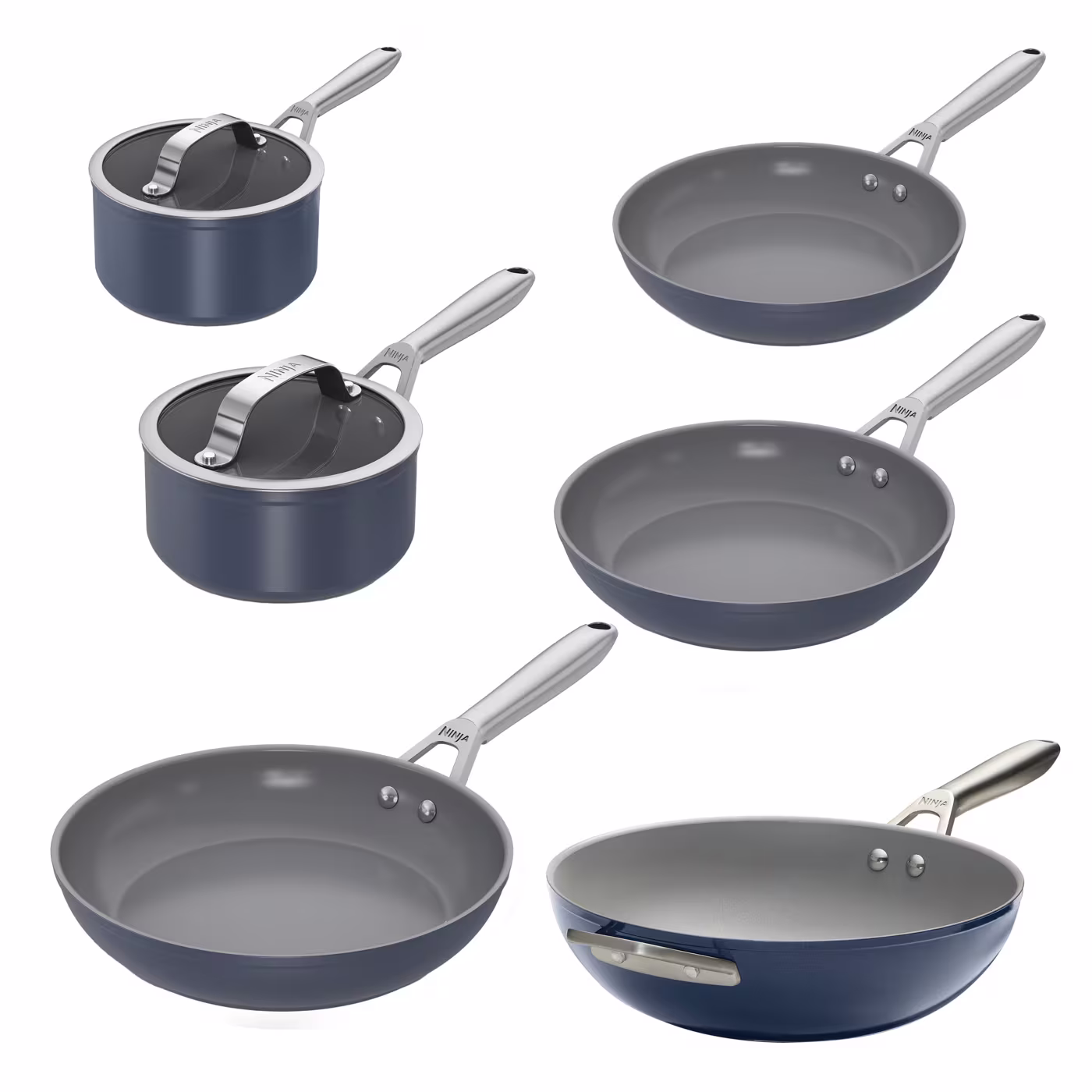 Ninja ZEROSTICK Ceramic Pro - Midnight Blue - 6 Piece Set