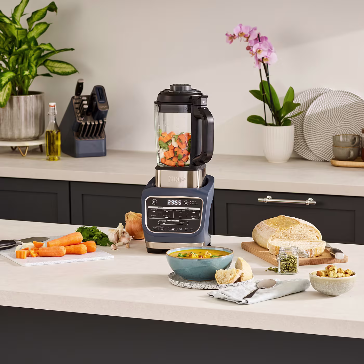 Ninja Foodi Blender & Soup Maker - Cyber Space HB150UKCYD