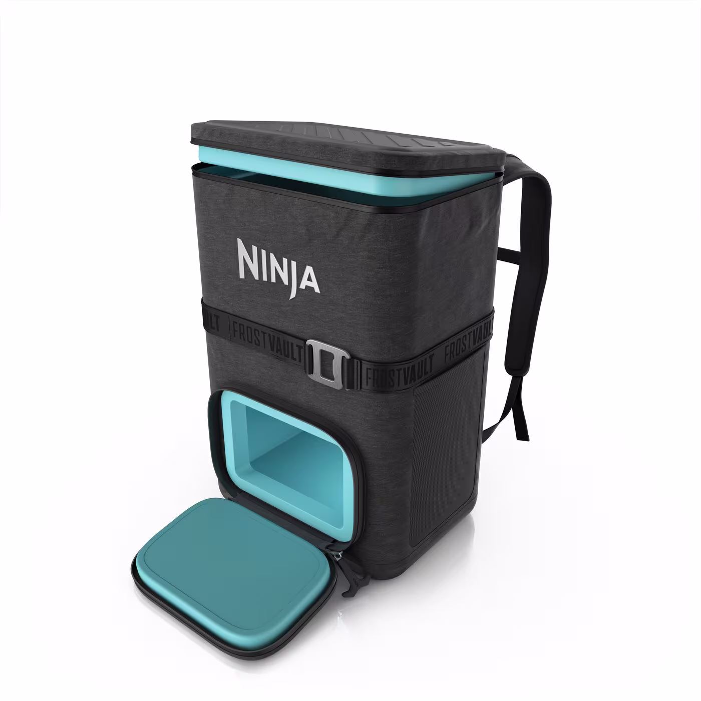 Ninja FrostVault Go 23 litre 36-can Backpack Soft Cooler - Charcoal Grey