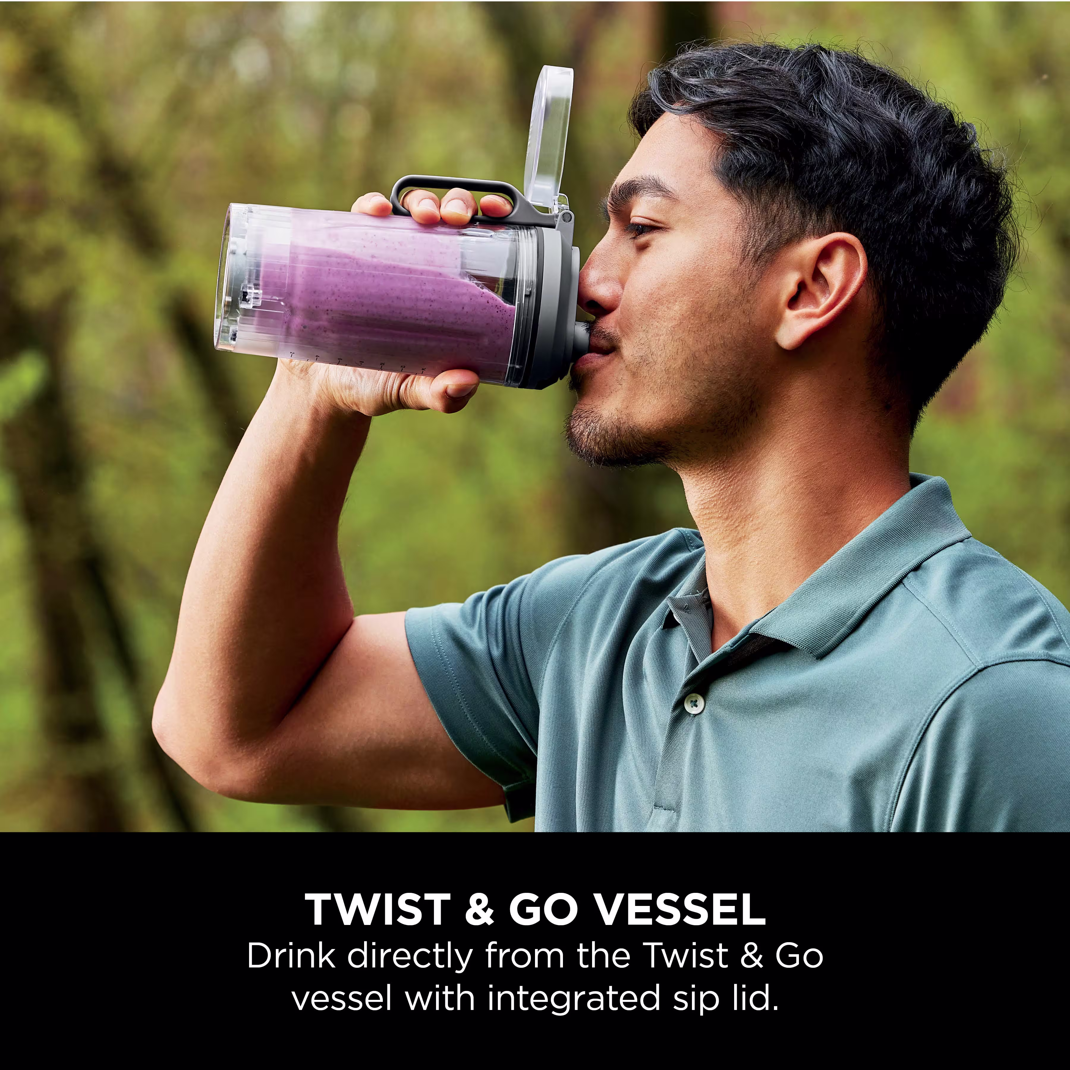 Ninja Blast Max Portable Blender - Cool Grey BC251UKGY