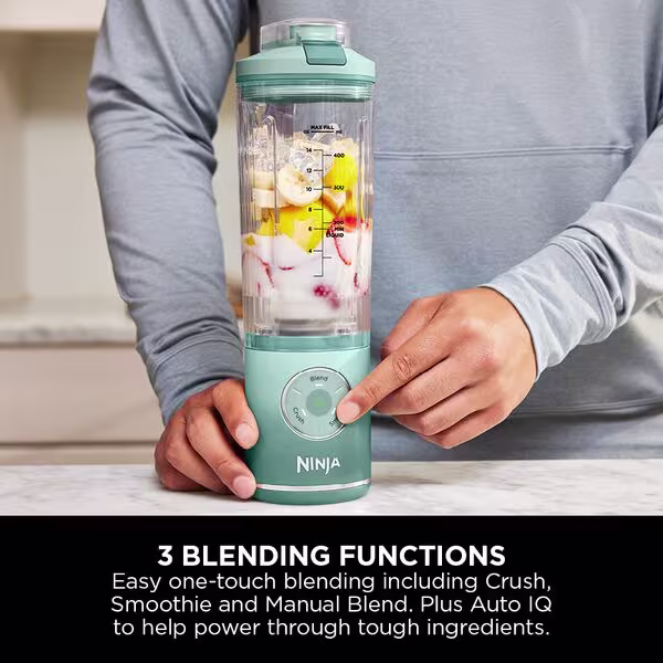 Ninja Blast Max Portable Blender - Seaglass BC251UKMT