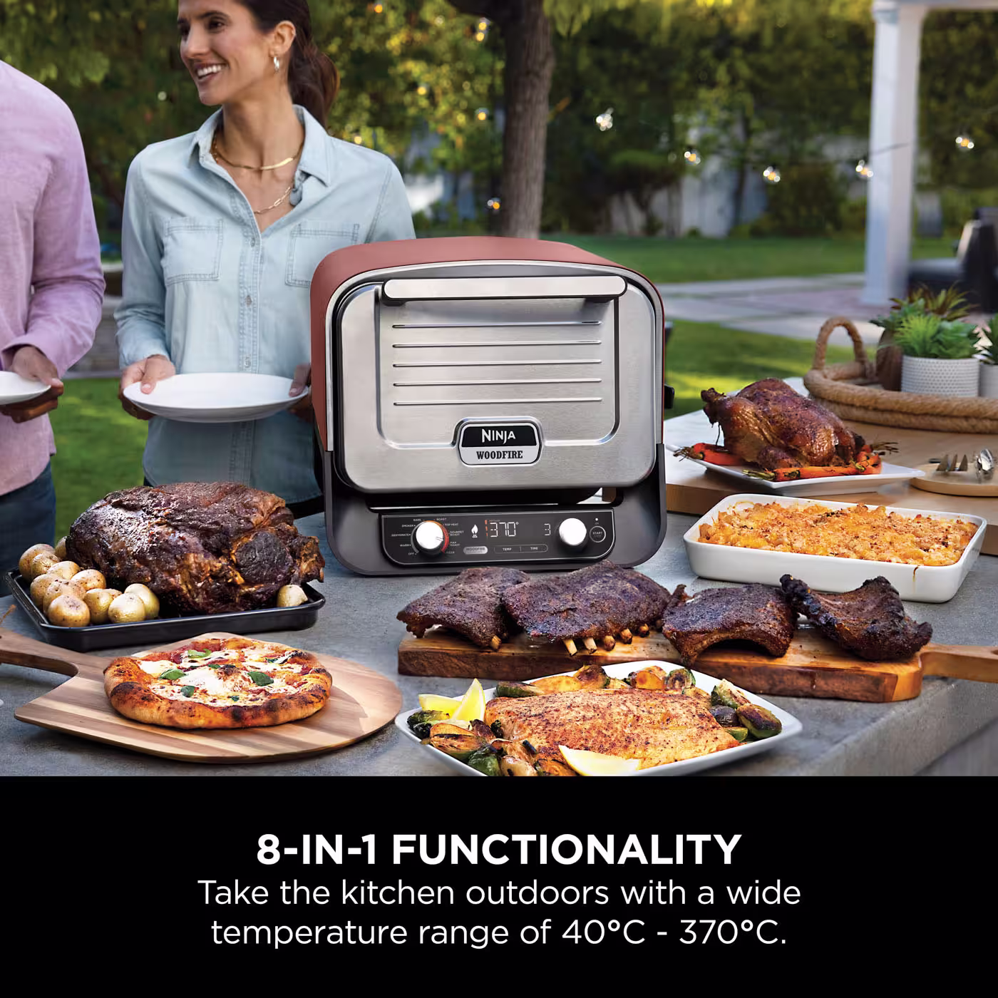 Ninja Outdoor Oven & Thermometer bundle