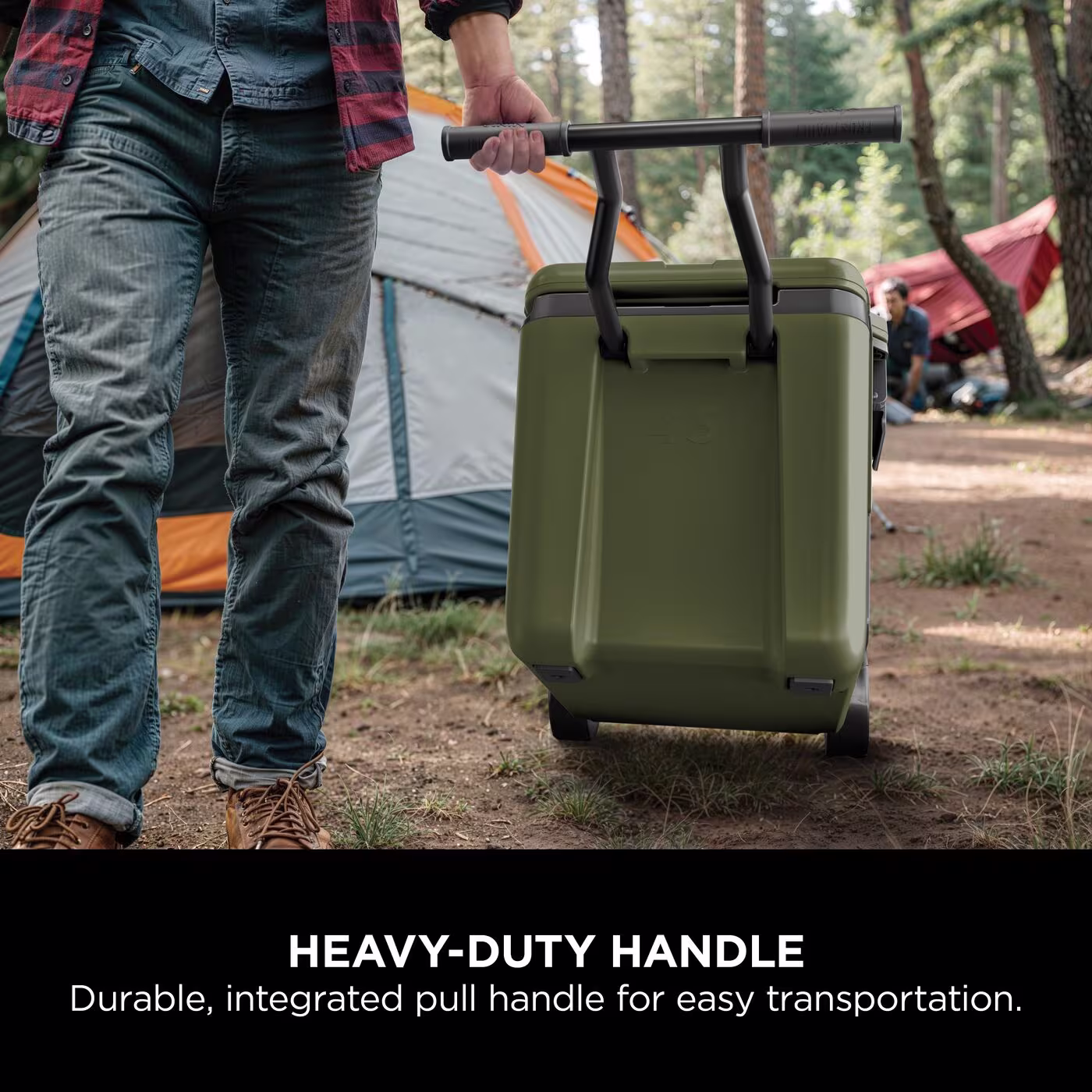 Ninja FrostVault 45QT/42L Wheeled Cooler with Dry Zone – Olive FB245EUUKDBGN