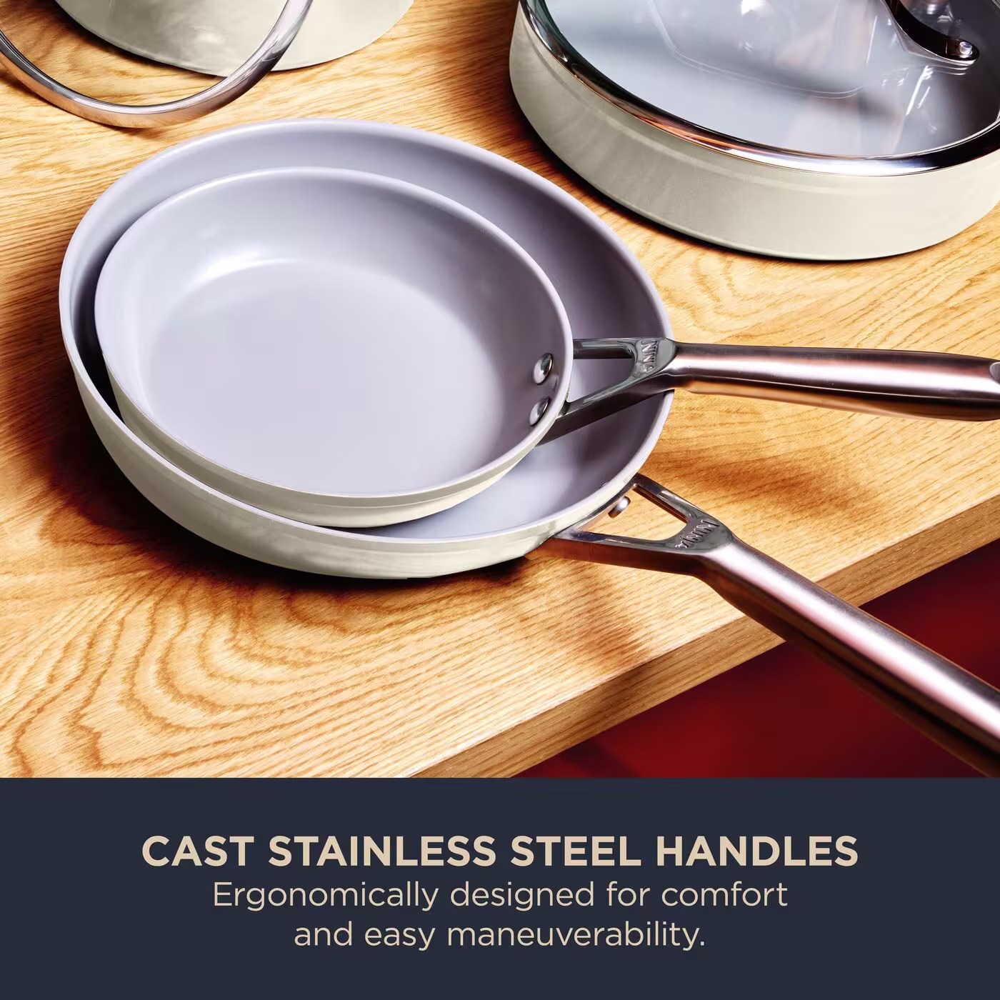 Ninja Ceramic Pro Stone Cookware Bundle - 7 Piece Set