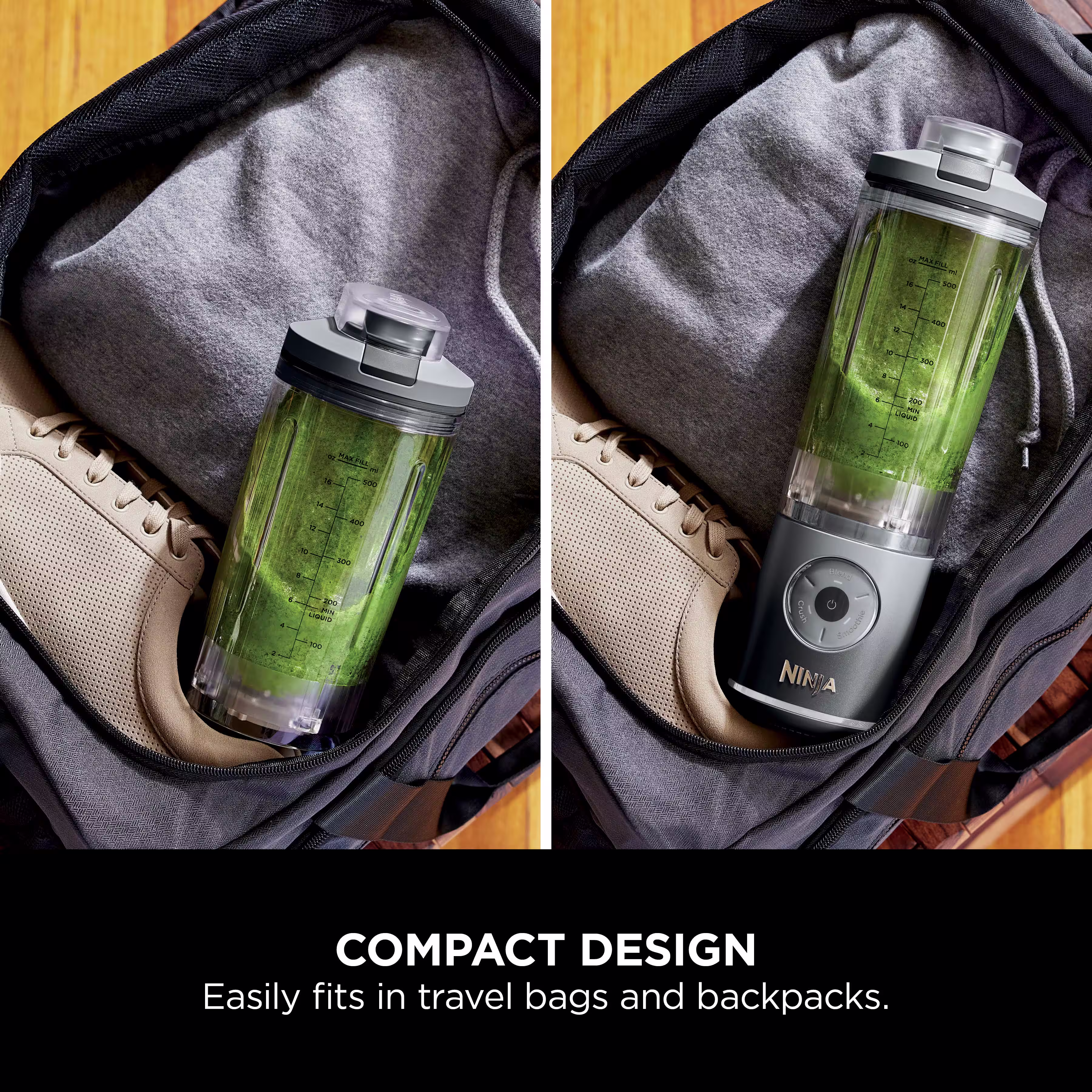 Ninja Blast Max Portable Blender - Cool Grey BC251UKGY