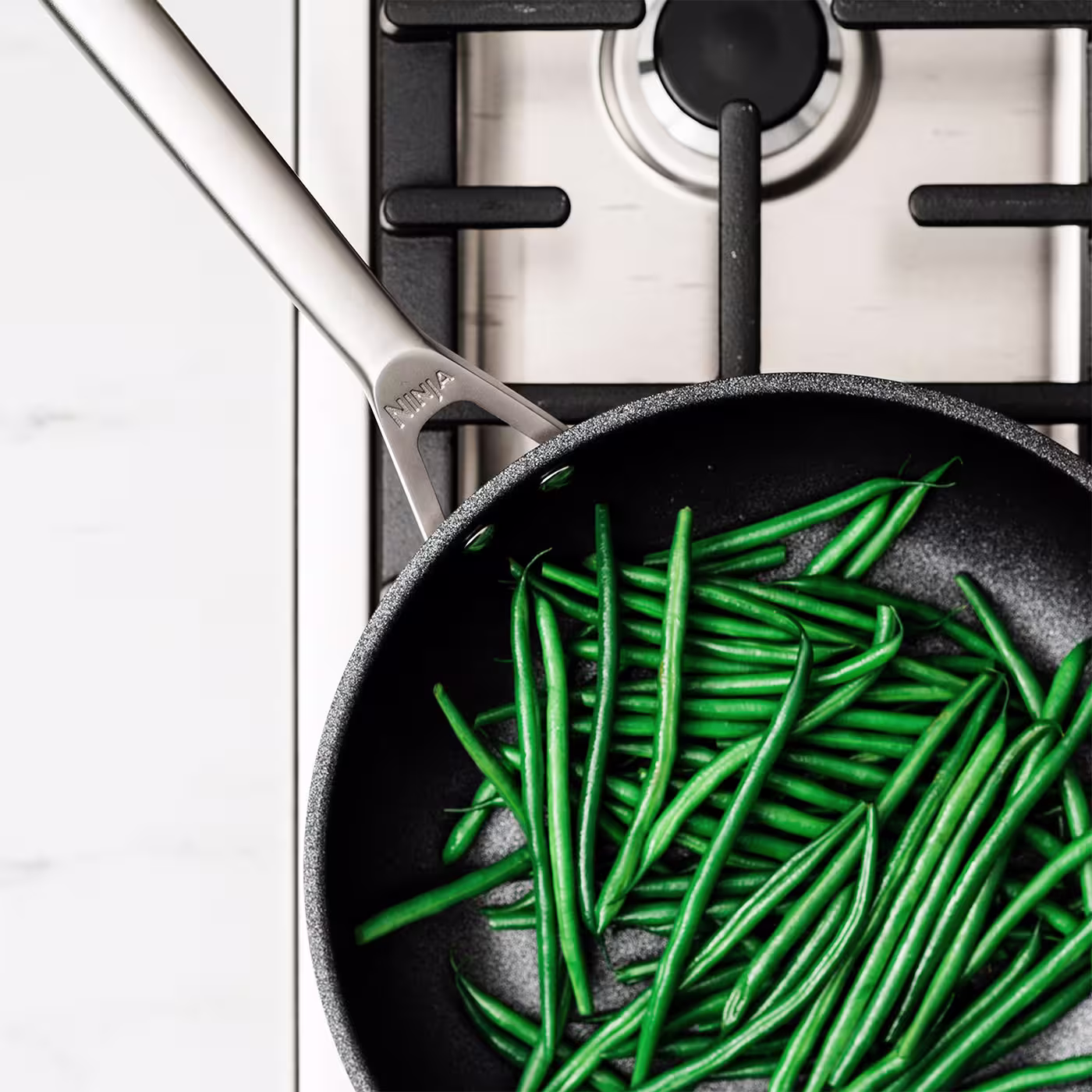 Ninja ZEROSTICK Stainless Steel 5-Piece Pan Set - C65000UK