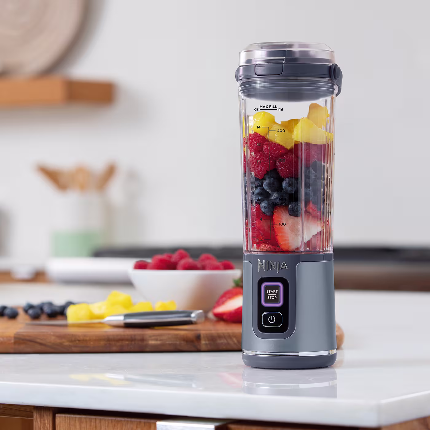 Ninja Blast Cordless Portable Blender – Denim Blue [BC151UKNV]