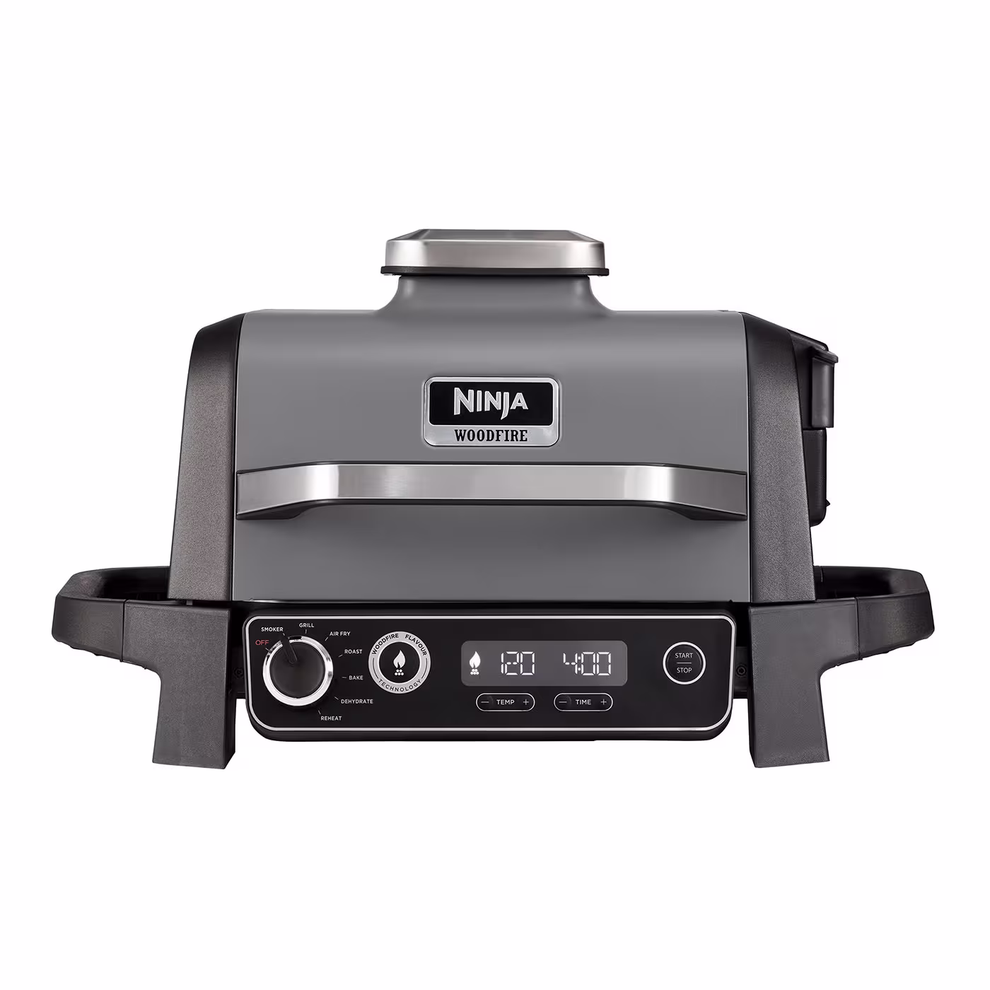 Ninja Woodfire Electric BBQ Grill & Smoker with Stand & Cover