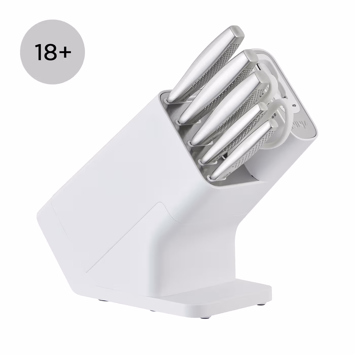 Ninja StaySharp Stainless 6-Piece Knife Set & White Block – K62006EUWH