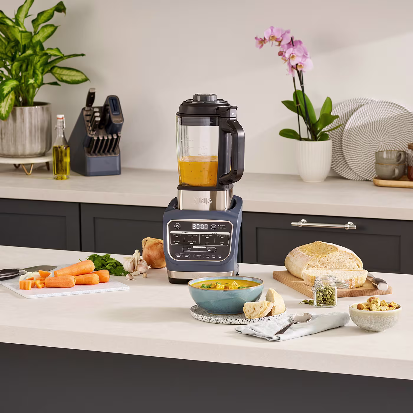 Ninja Foodi Blender & Soup Maker - Cyber Space HB150UKCYD