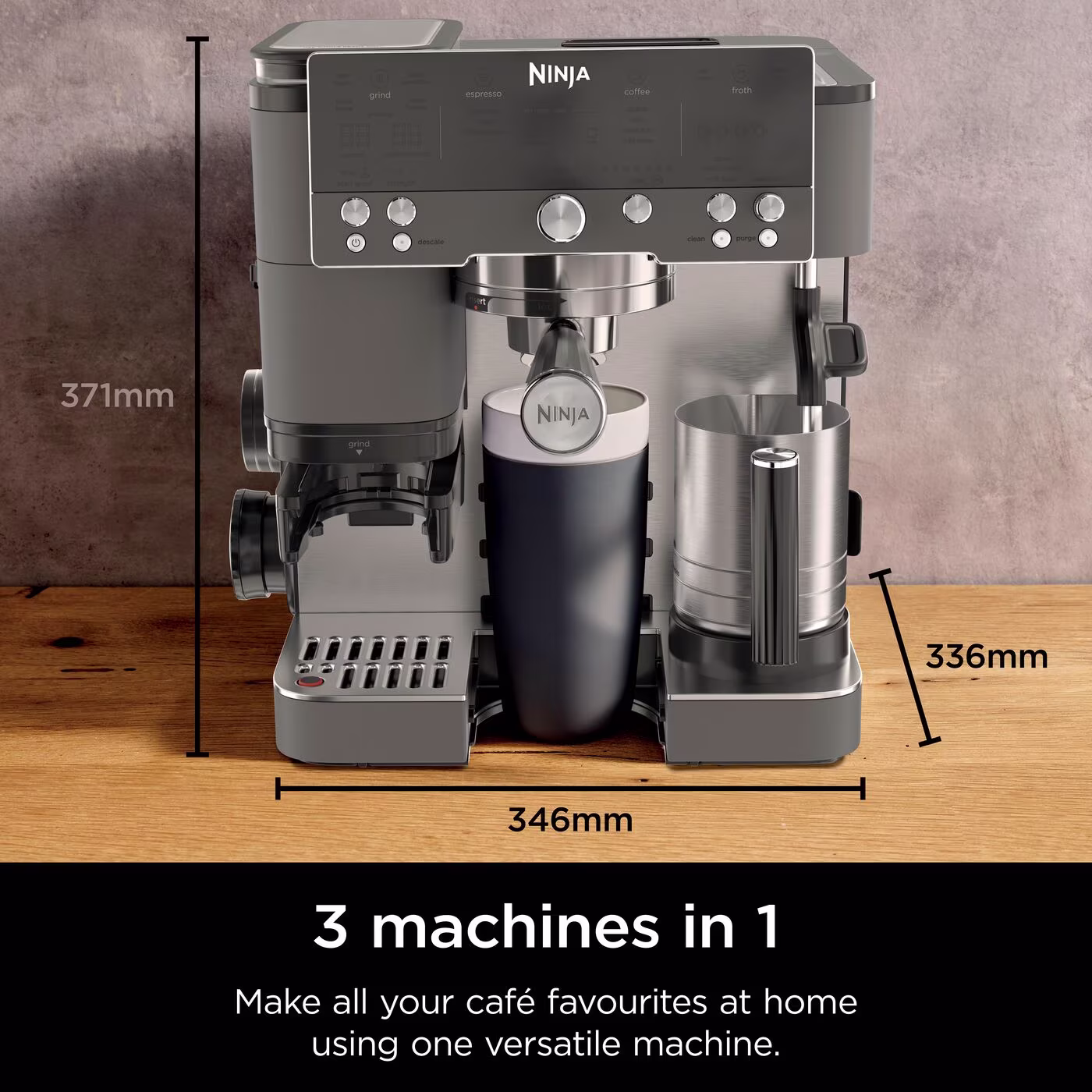 Ninja Luxe Café Premier Espresso Machine ES601UKGM