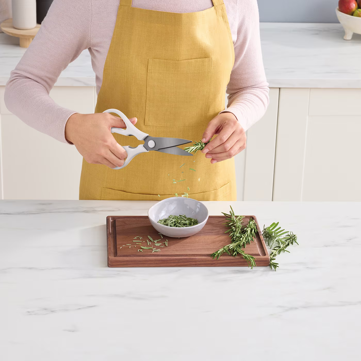 Ninja StaySharp Stainless 6-Piece Knife Set & White Block – K62006EUWH