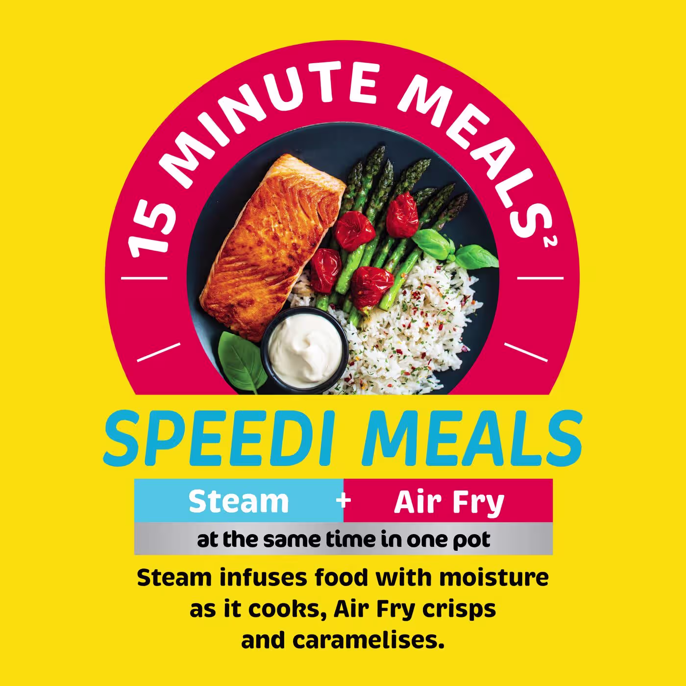 Ninja Speedi 12-in-1 Multi-Cooker, Air Fryer & Slow Cooker - Cyber Space ON500UKCYD