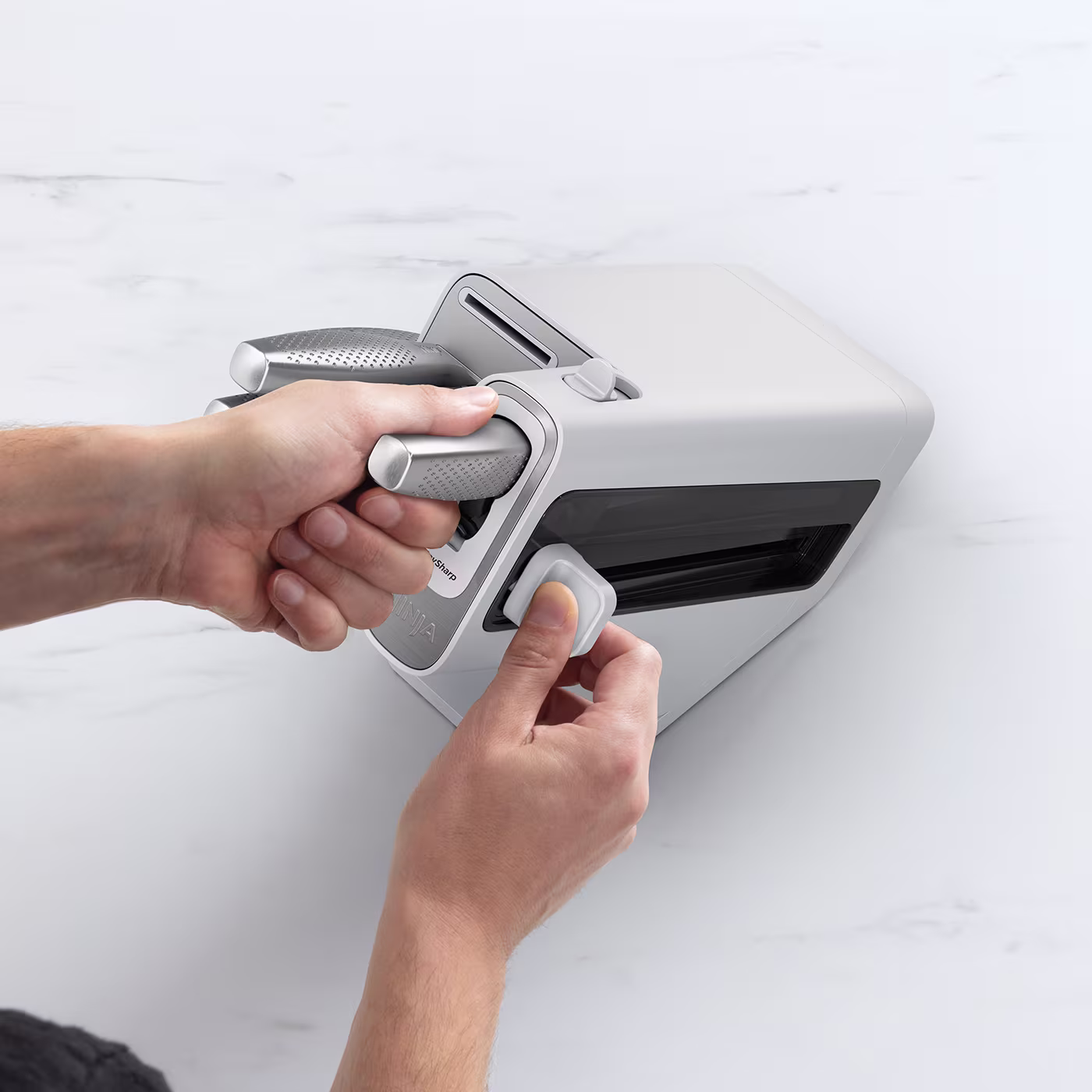 Ninja StaySharp Stainless 6-Piece Knife Set & White Block – K62006EUWH