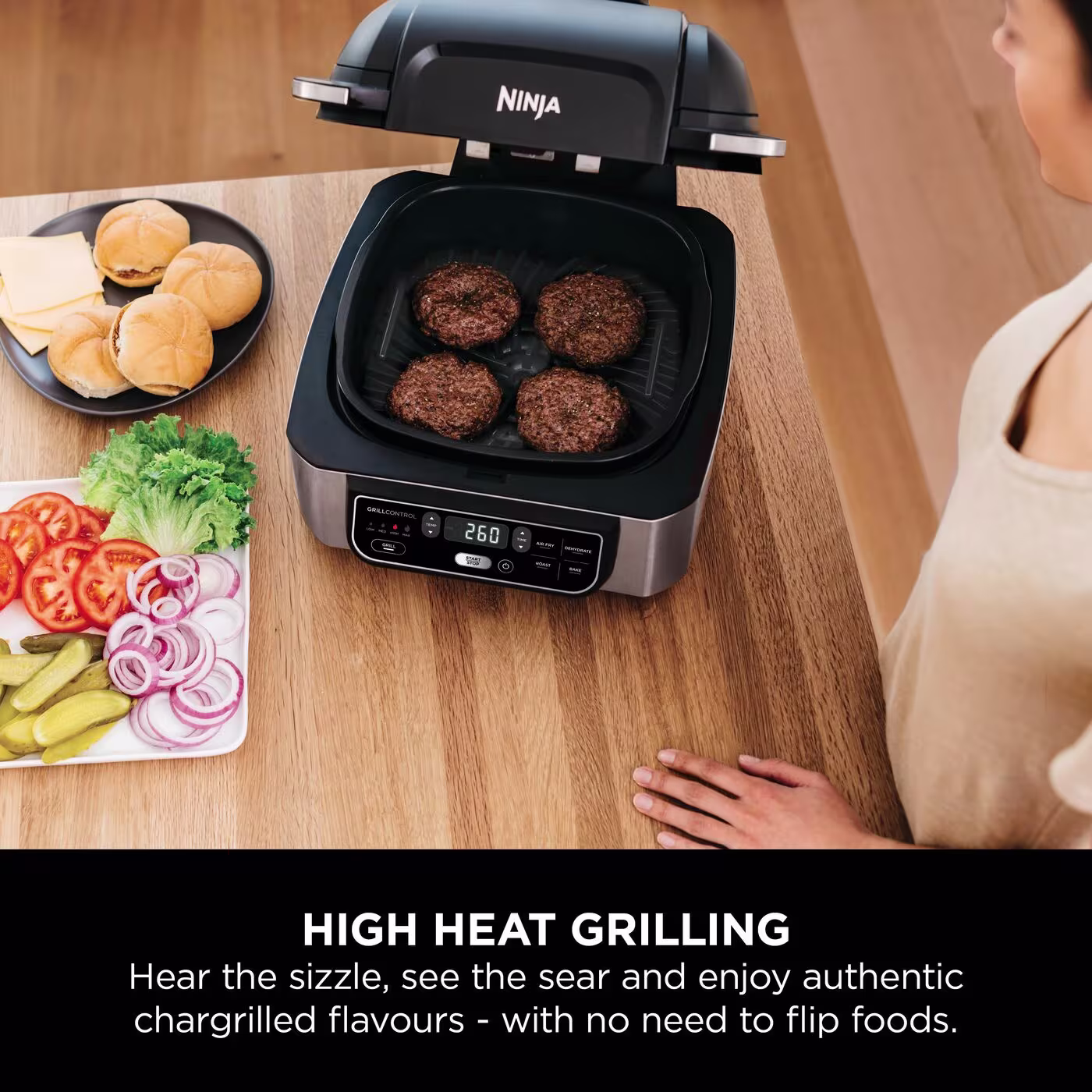 Ninja Foodi Health Grill & Air Fryer AG301UK