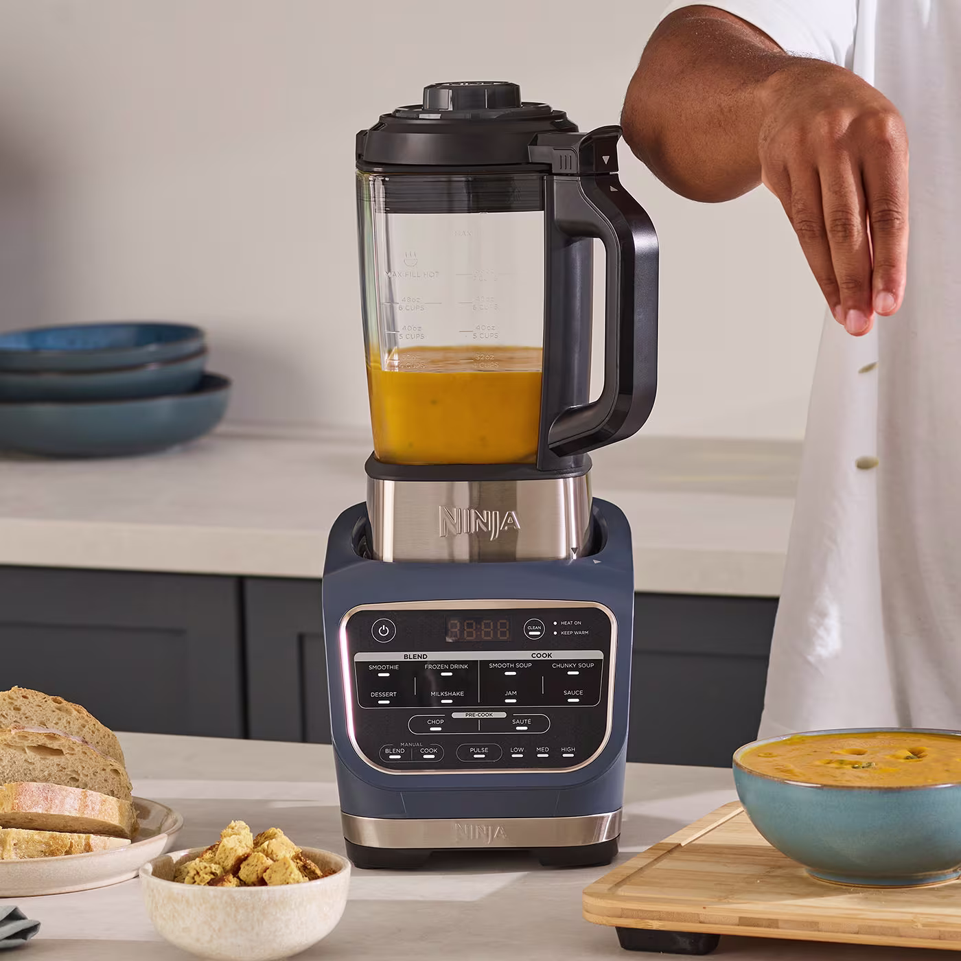 Ninja Foodi Blender & Soup Maker - Cyber Space HB150UKCYD