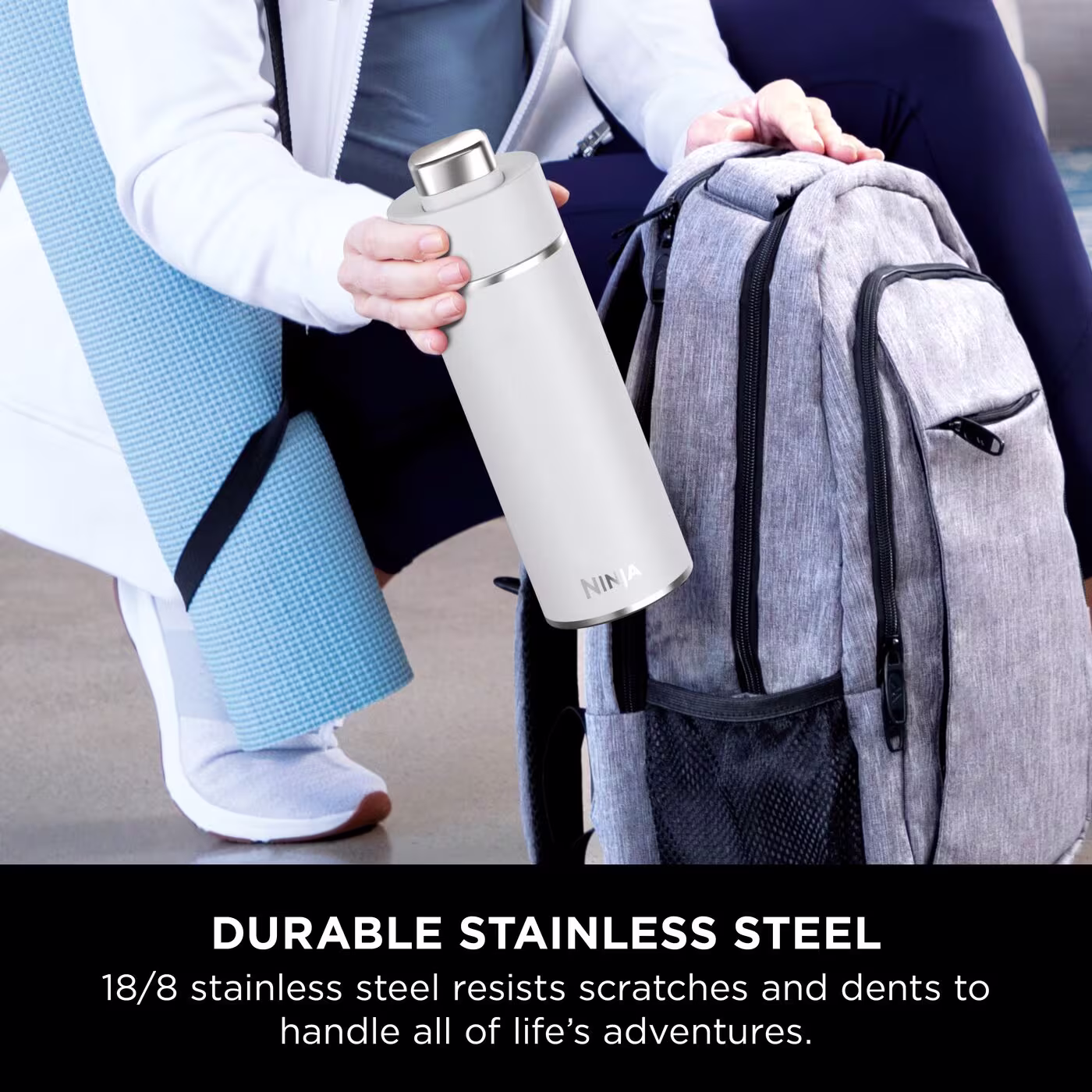 Ninja Thirsti 530 ml Travel Bottle – White DW1801EUUKWH