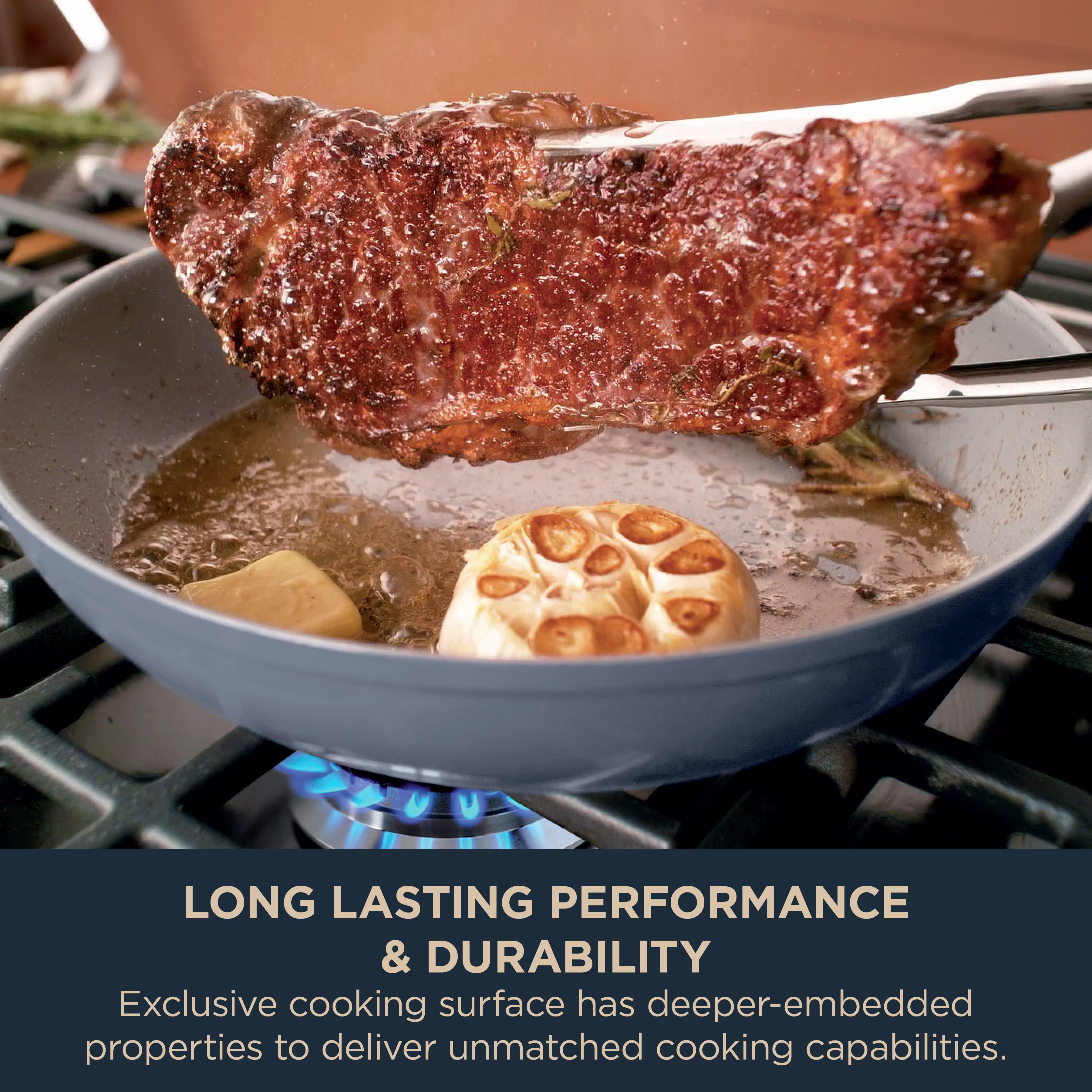 ZEROSTICK Ceramic Pro - 3pc Sauce pan set - Midnight Blue