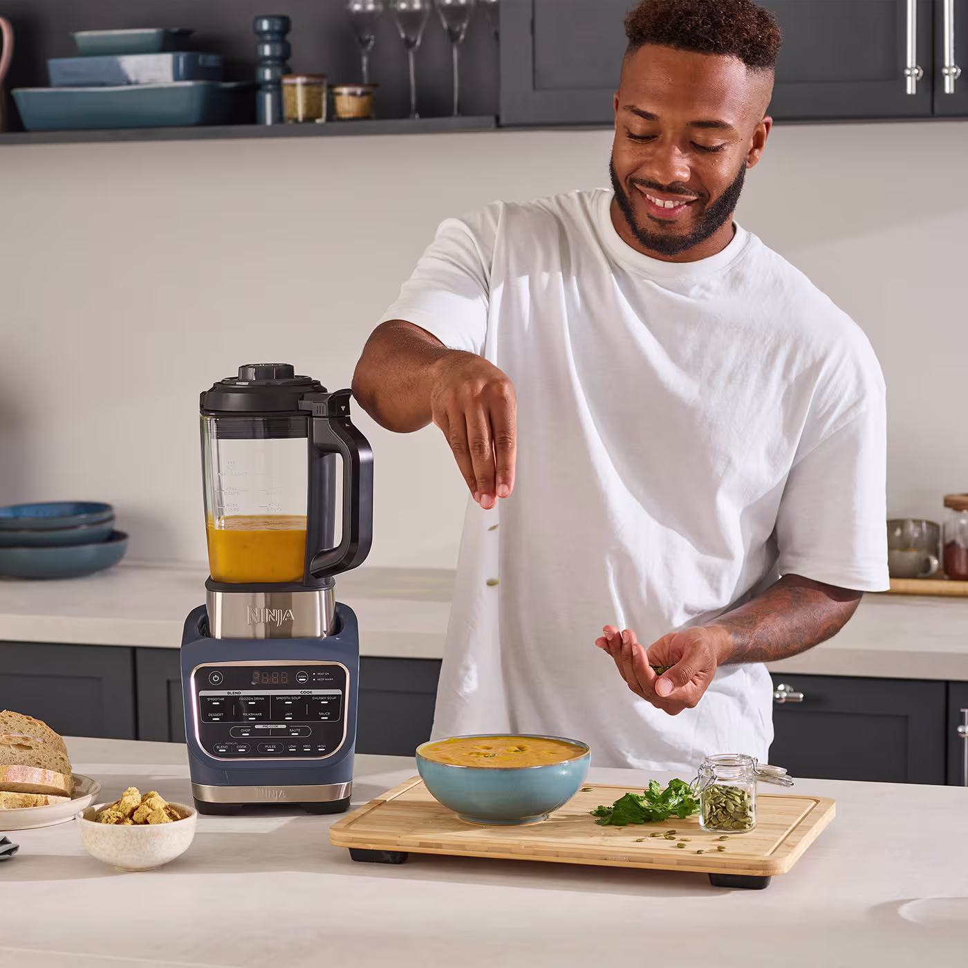 Ninja Foodi Blender & Soup Maker - Cyber Space HB150UKCYD